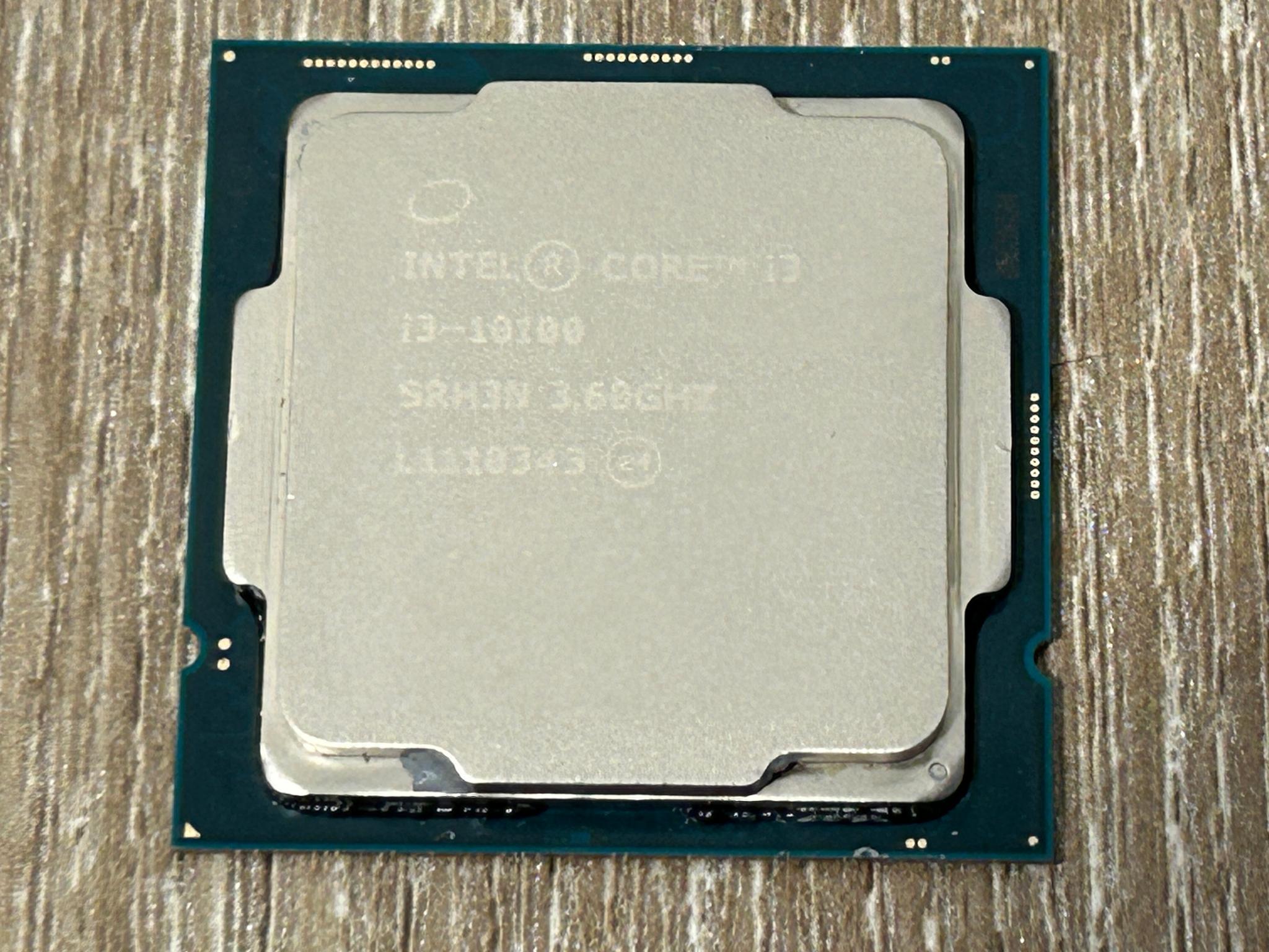 Intel Core i3-10100 SRH3N 3.60GHz 6 MB Cache 4-Core CPU Processor Desktop