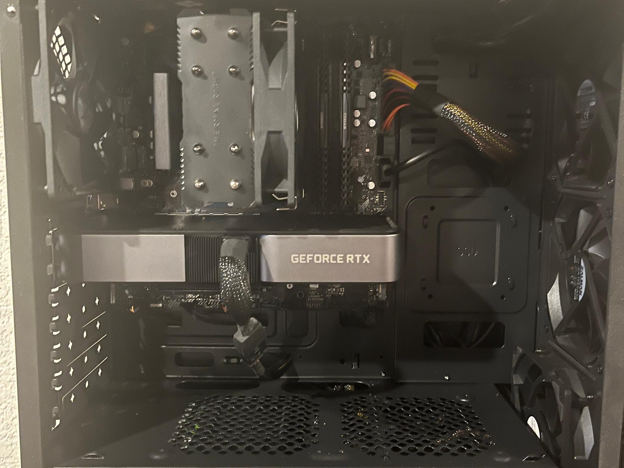 BLACKOUT | RTX 3070 Founders Edition | i7-12700KF | 16GB DDR4 | 1TB NVMe | No RGB