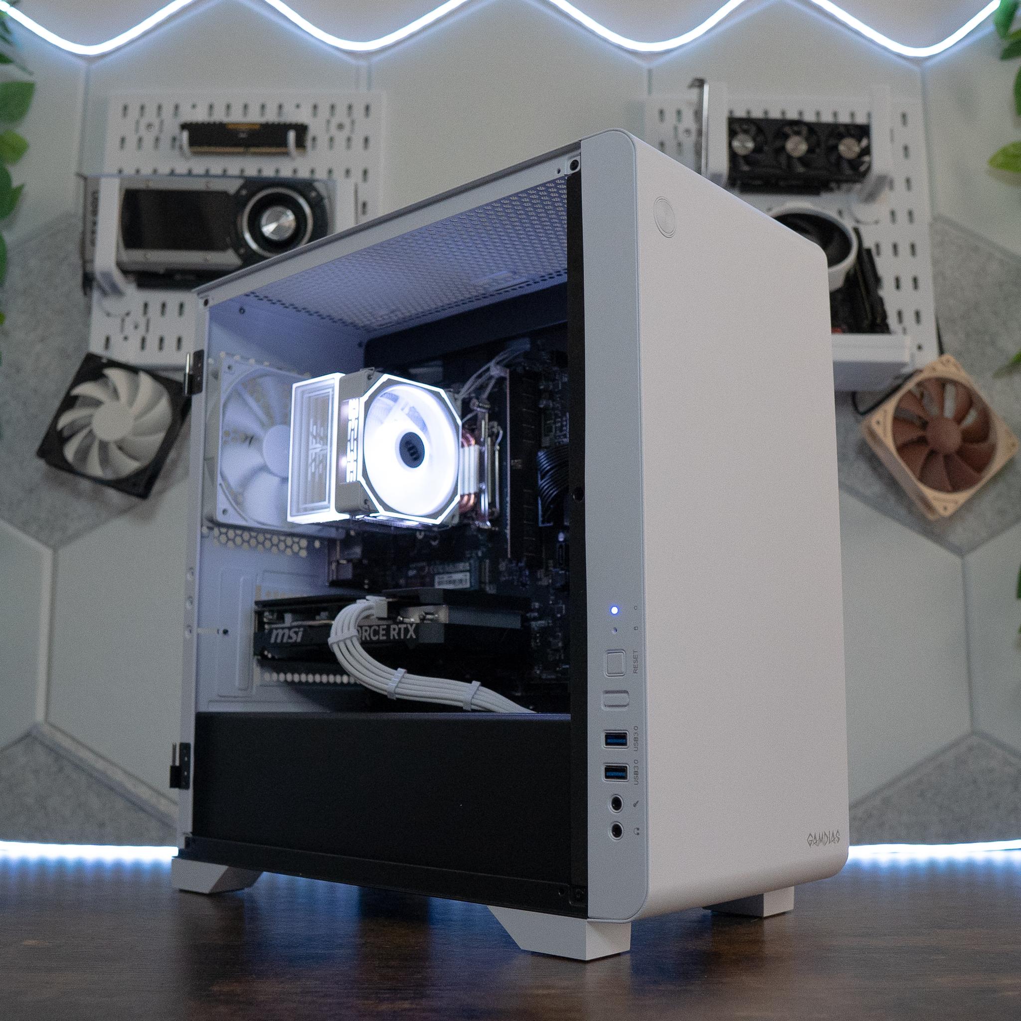 🧊🧊 | MSI RTX 4060Ti | RYZEN 5 7500F | 32GB DDR5 RAM | 1TB NVME SSD + 2TB HDD | Gold Guardian
