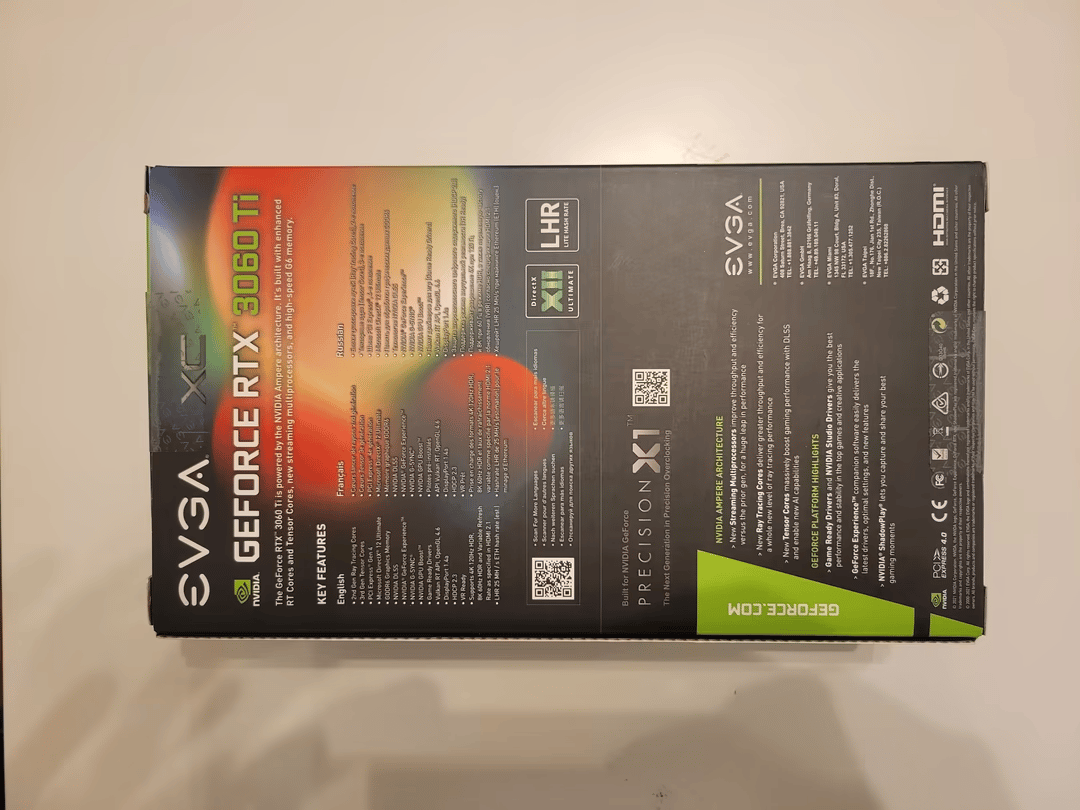 Sealed EVGA RTX 3060 Ti Graphcis Card (08G-P5-3663-KL) ($50 off w/ code HOLIDAY10)