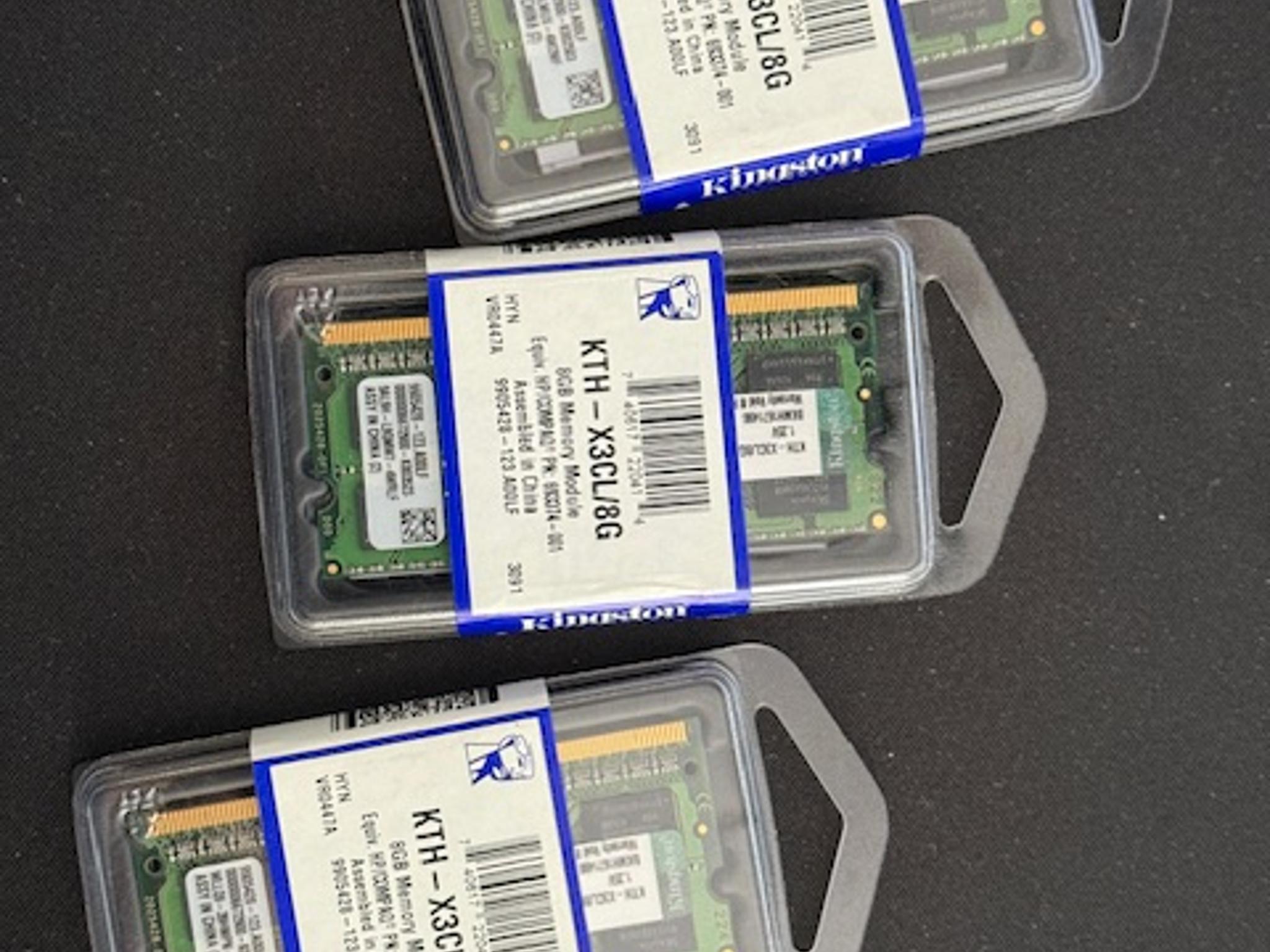 Kingston 8GB 1600MHz SO-DIMMS