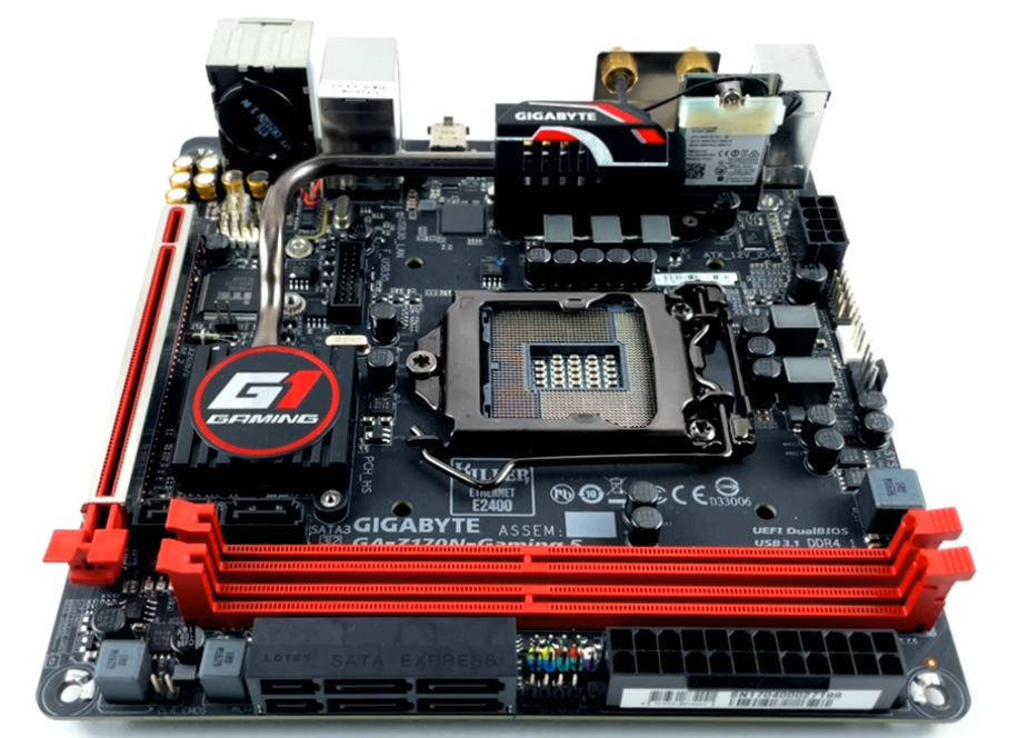 Gigabyte GA-Z170N-Gaming 5, mini-ITX MOBO Bundle Intel i7-7700K