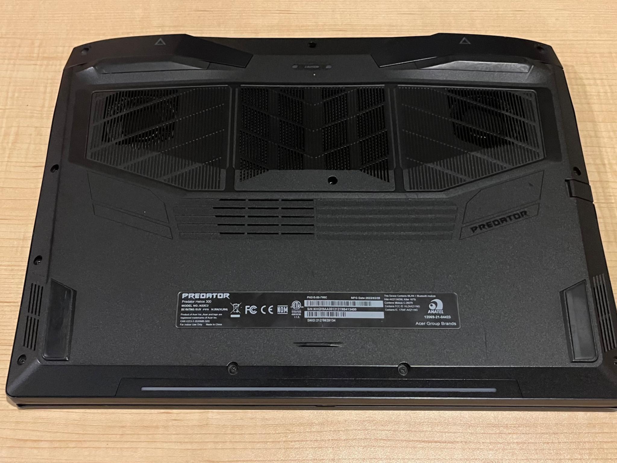 Acer Predator Gaming Laptop | i7-12700h, RTX 3070 Ti