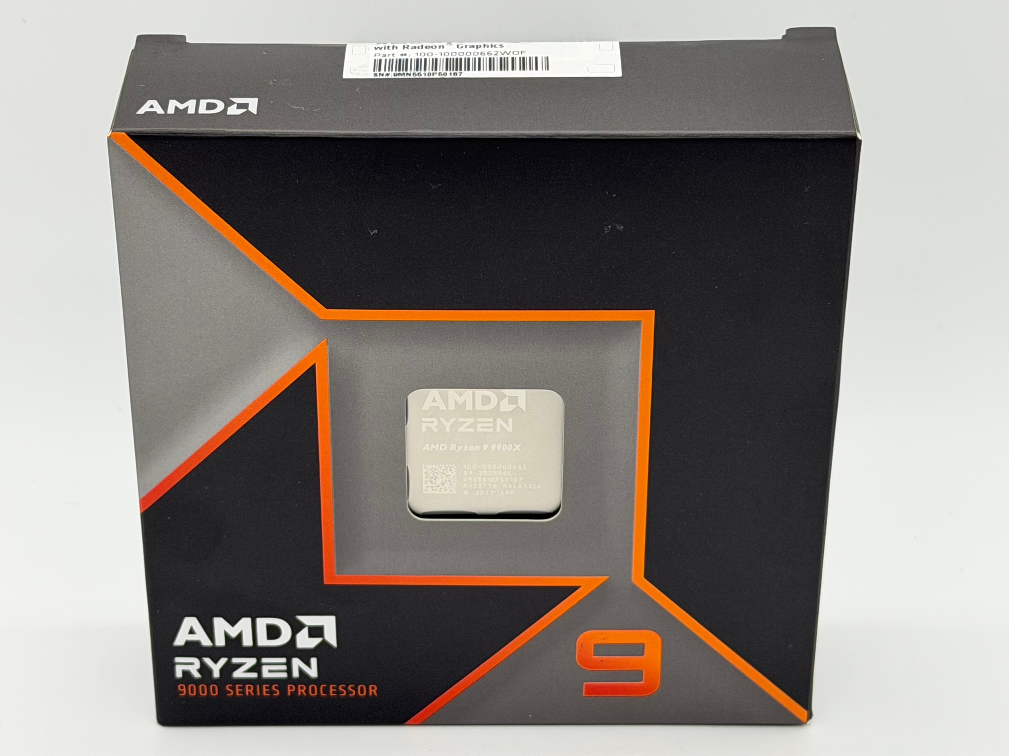 AMD 9900X 9000 Series Ryzen 9 Processor 4.4GHz 12-Core AM5
