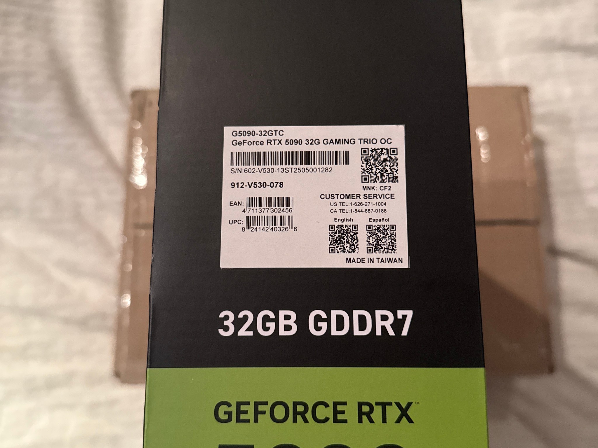 MSI GeForce RTX 5090 32G GAMING TRIO OC