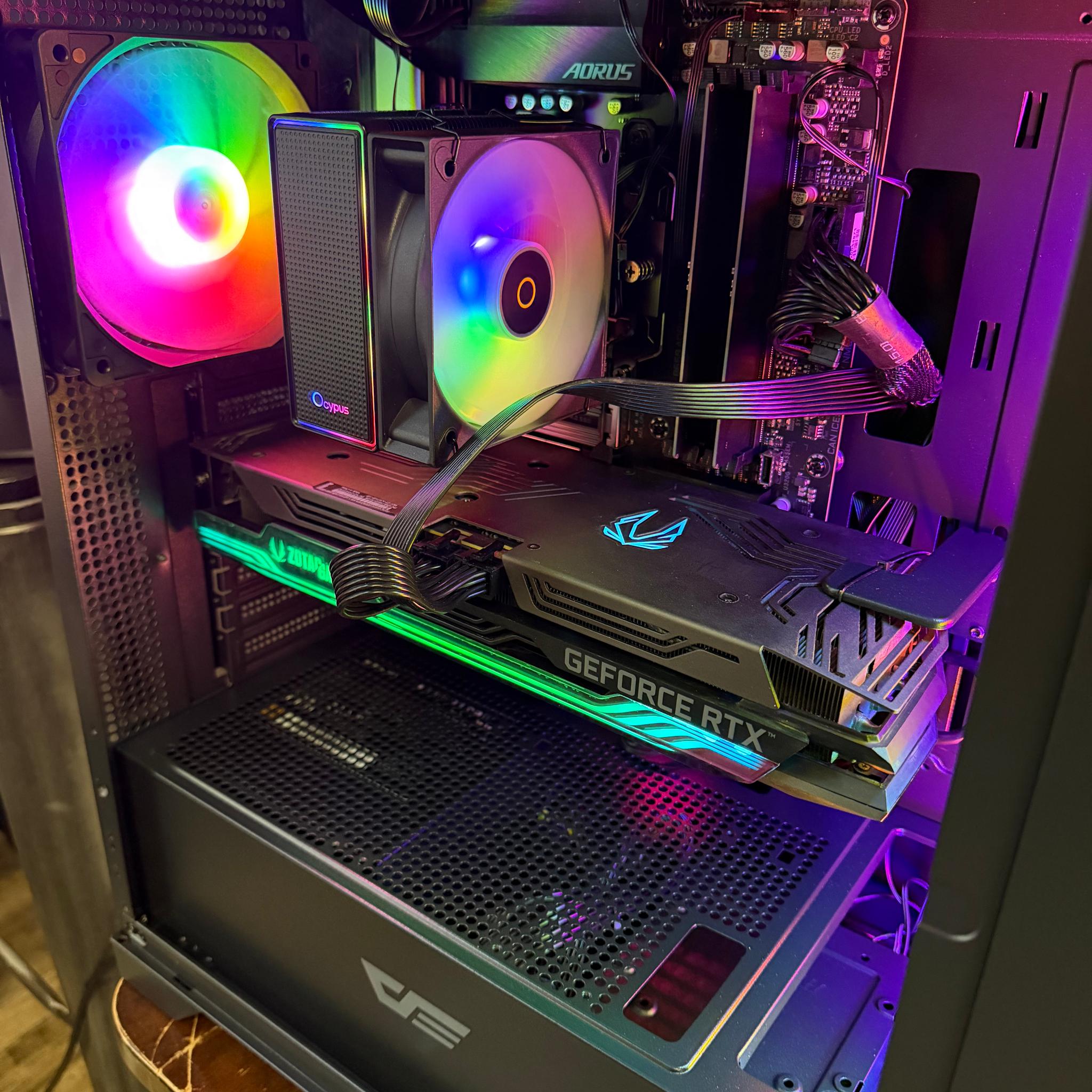 GeForce RTX 3070 Ti Custom Gaming PC - Ryzen 5 8400F