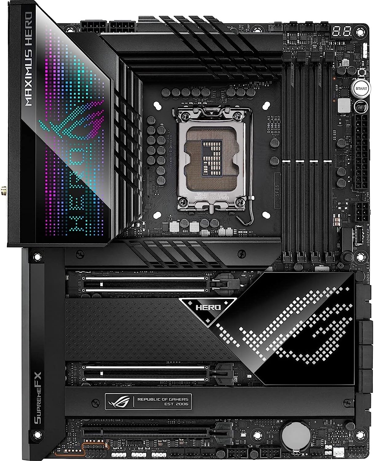 ASUS ROG MAXIMUS Z690 HERO Intel Z690 LGA 1700 ATX DDR5 Desktop Motherboard