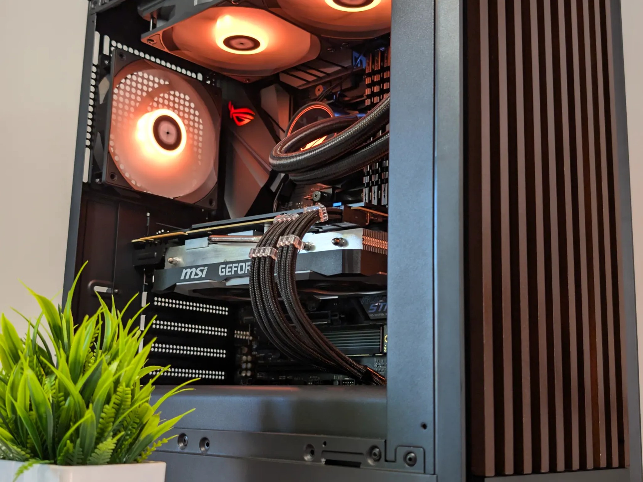 RYZEN 9 | 32GB RAM | RTX 2080 SUPER | WATERCOOLED | WOOD GRAIN | 1 TB SSD | PRODUCTIVITY & GAMING PC
