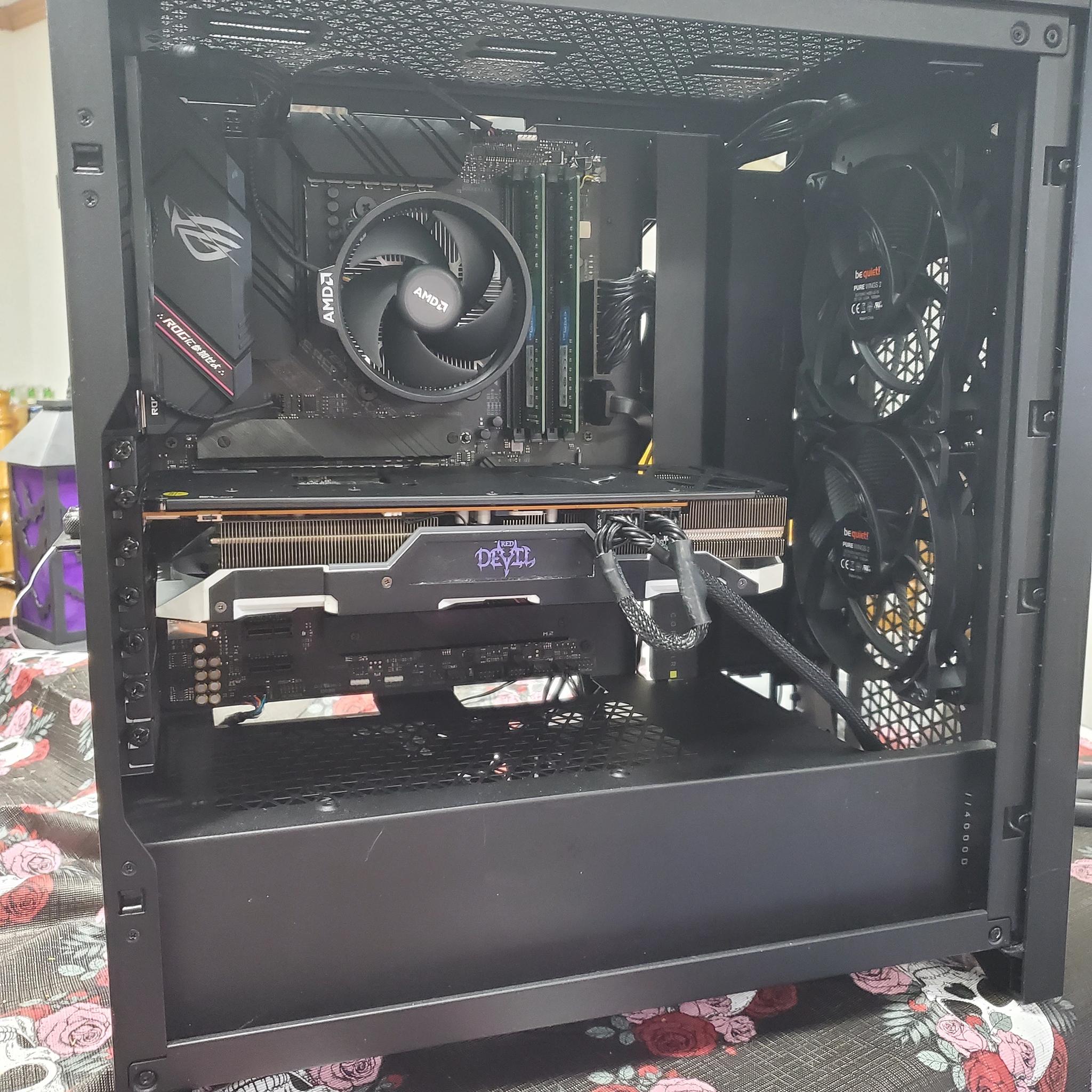 Gaming pc 5600x 5700xt 32gb ram 256gb m.2