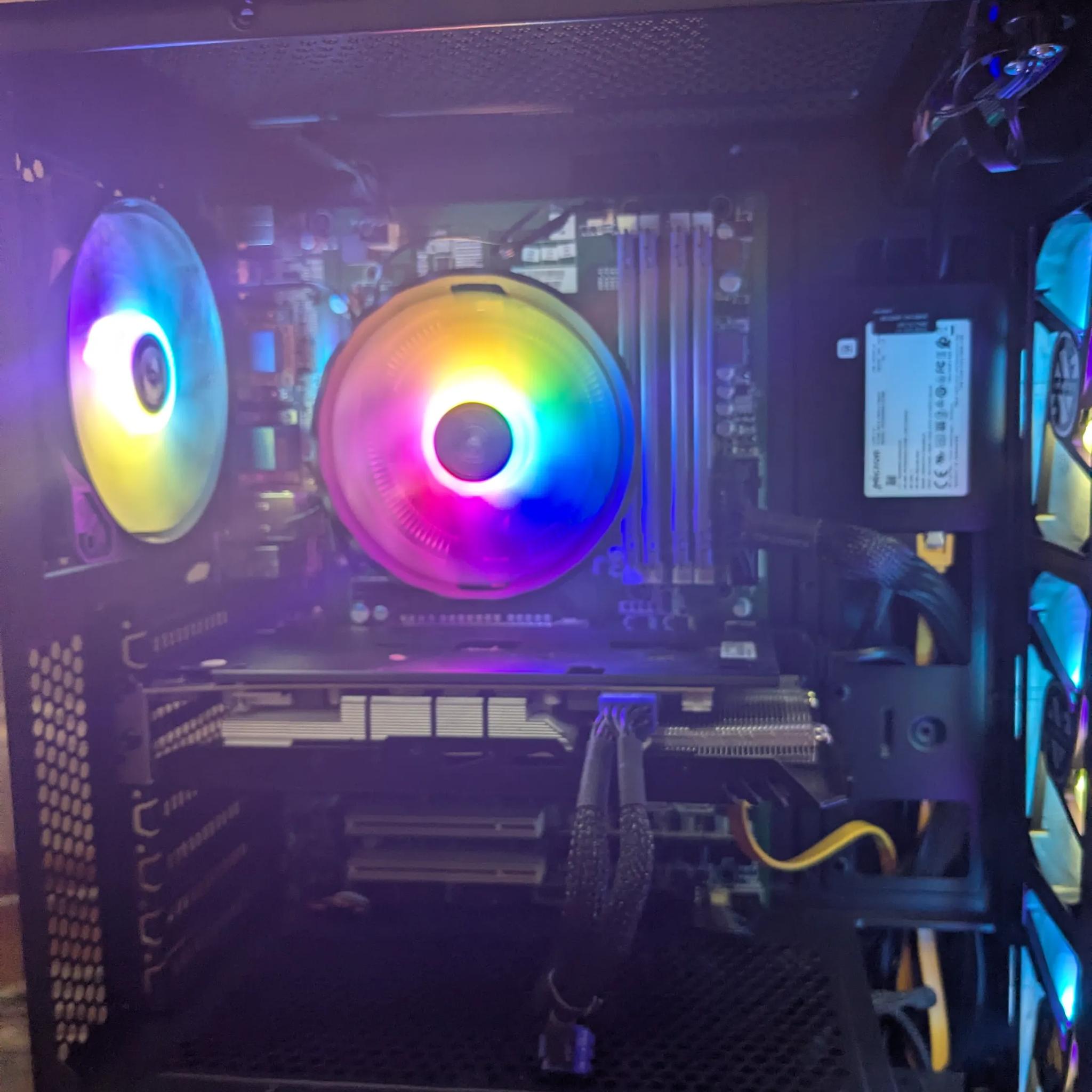 120 FPS Fortnite | 180 Day Warranty | i5 4th Gen, 16GB RAM, 512GB SSD, RX 570 8GB, RGB, Win10, Wifi