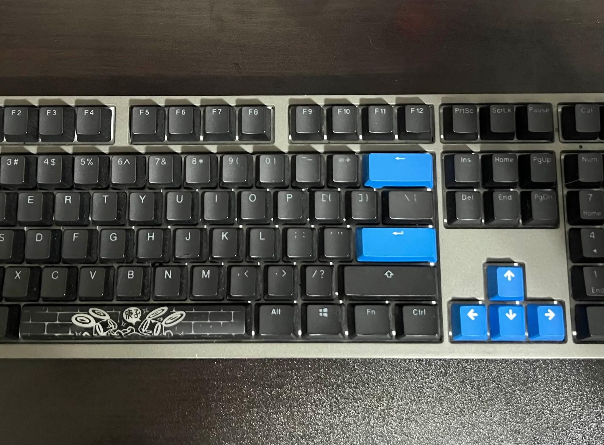 Ducky Shine 7 Gunmetal Keyboard