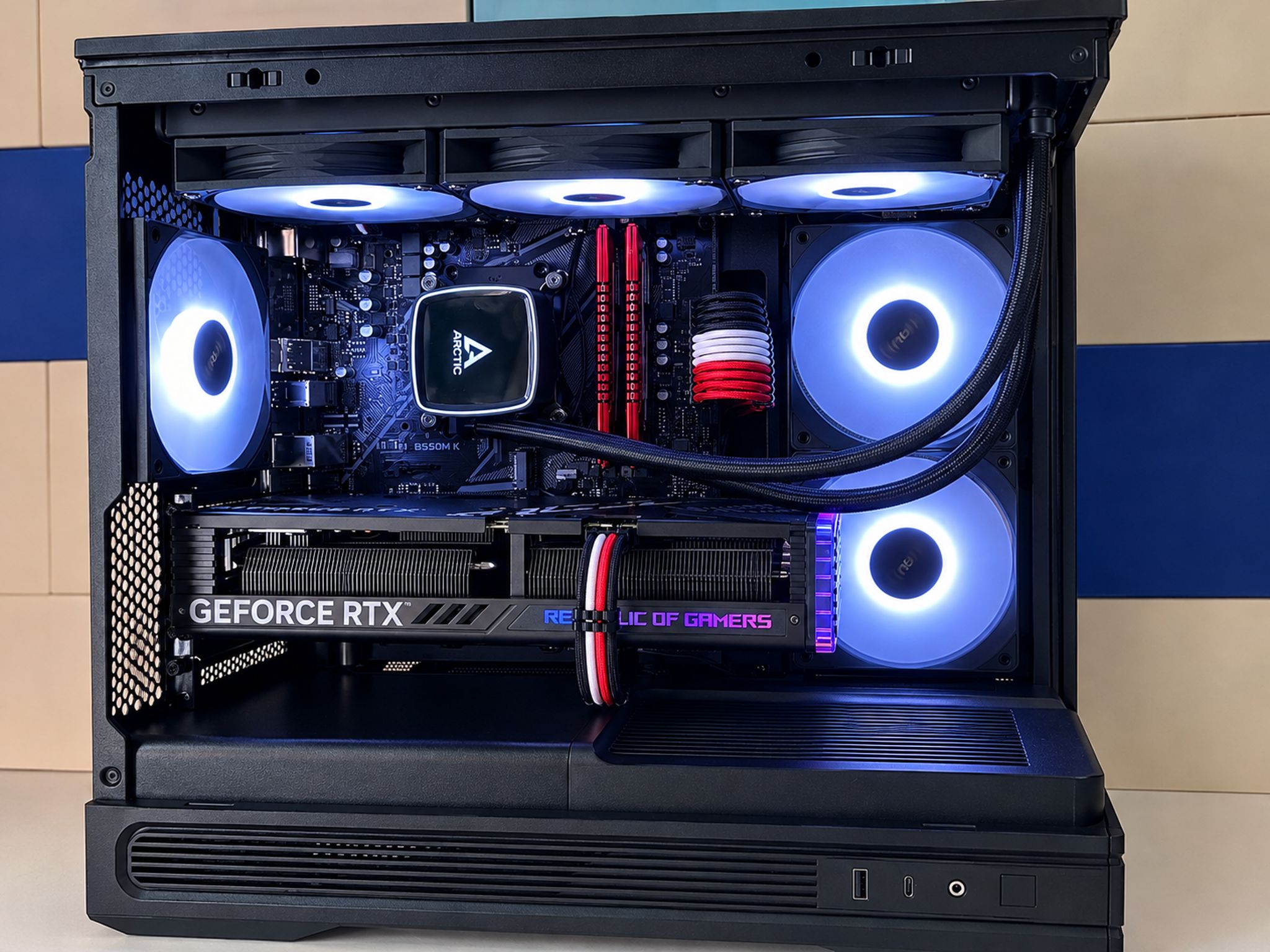 GeForce RTX 4060 Custom Gaming PC - Ryzen 5 3600, 32GB RAM,1.5TB Storage