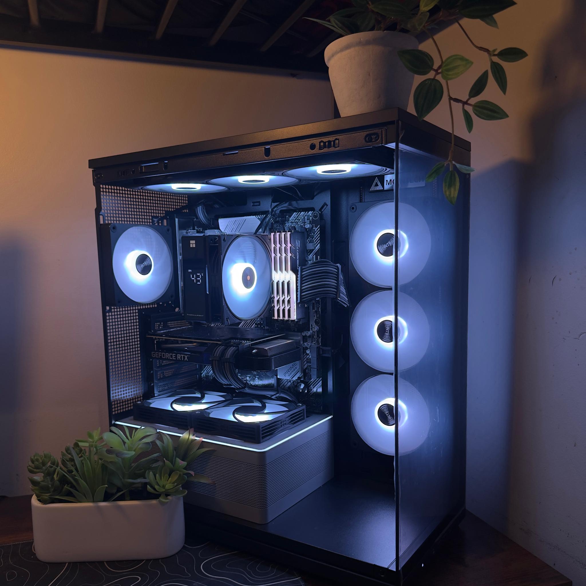 🖤 Budget Showcase 1080p Gaming PC 🩶 - Ryzen 5 5600X | RTX 3060 Ti 8GB | 32GB DDR4 3200 | 1TB SSD