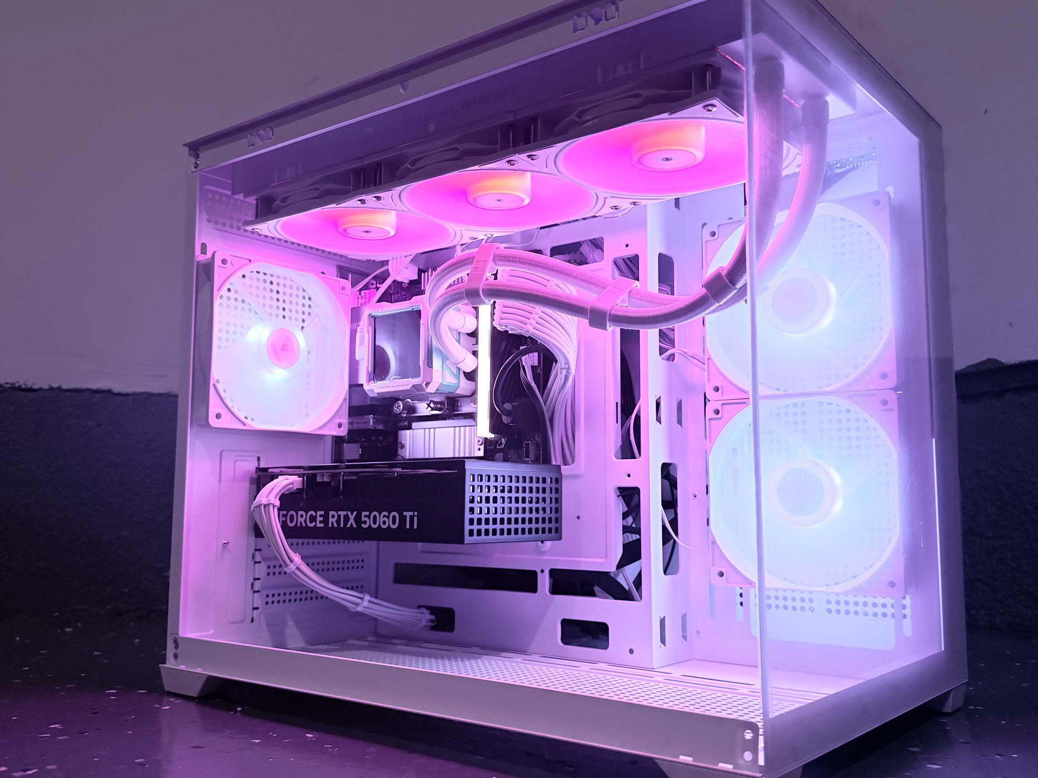 🌈"Celestial Glacier"⚪️ | 1440p Gaming + AI | RTX 5060 Ti 16GB | Ultra 7 265F | 16B DDR5 | 1TB SSD