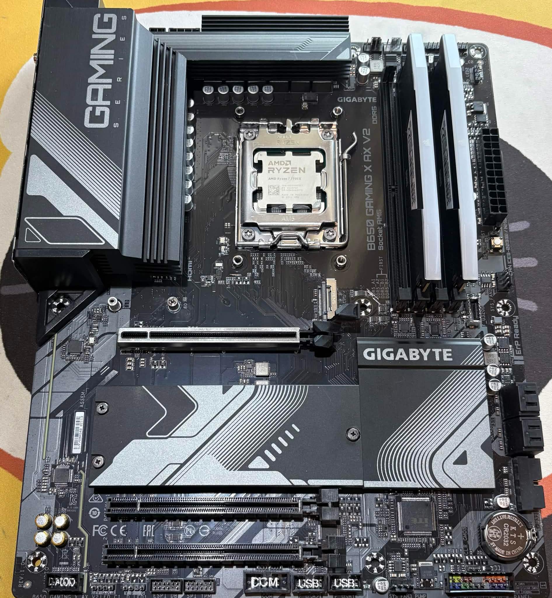 Ryzen 7 7700X + B650 Gaming X AX V2 + 32GB DDR5 Bundle