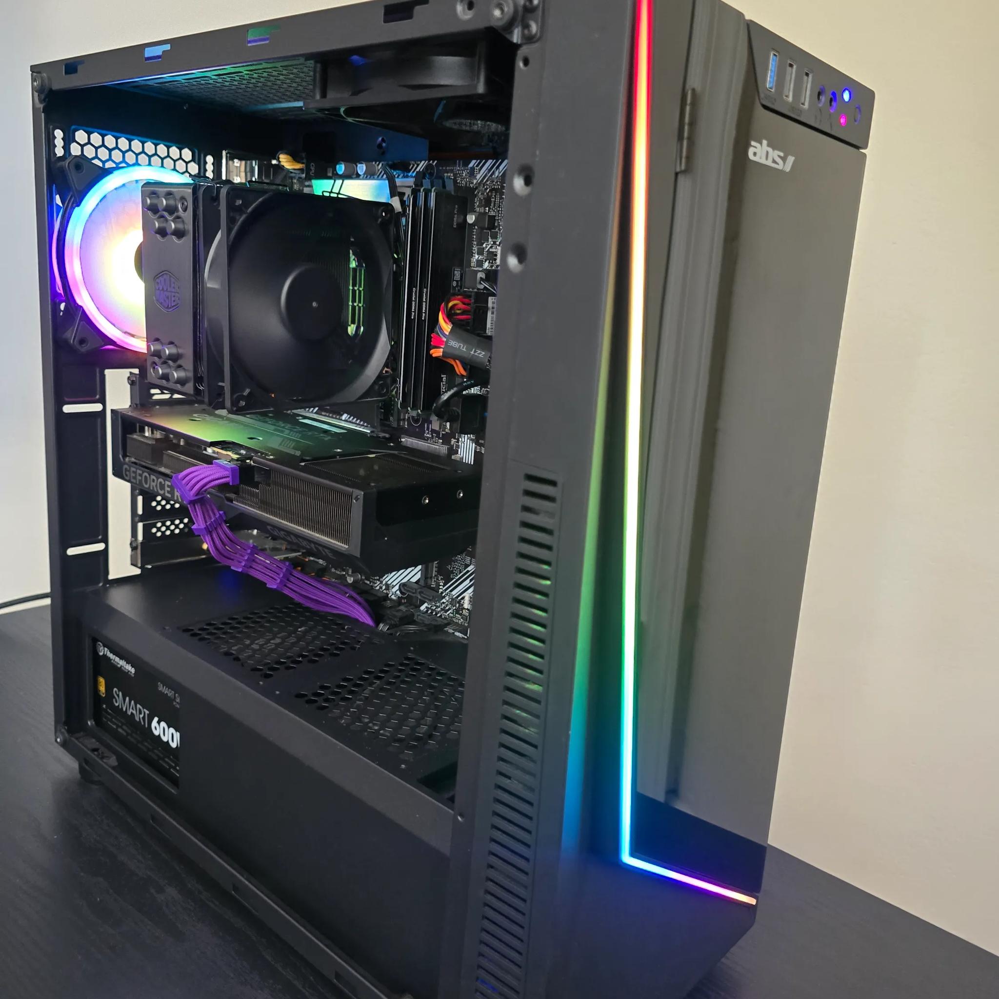 I5-10600k | RTX 4070 | 72GB DDR4 | 1.5TB SSD - Gaming PC