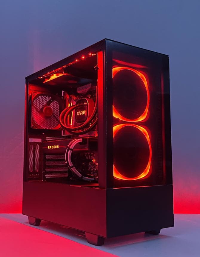 Redline 🏎️III: Ryzen 5 3600, RX 5700xt Gaming PC 