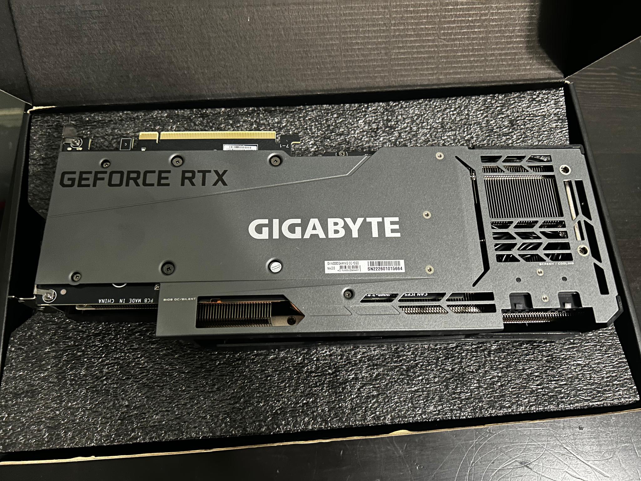 GIGABYTE GeForce RTX 3080 GAMING OC 10GB Graphics Card 