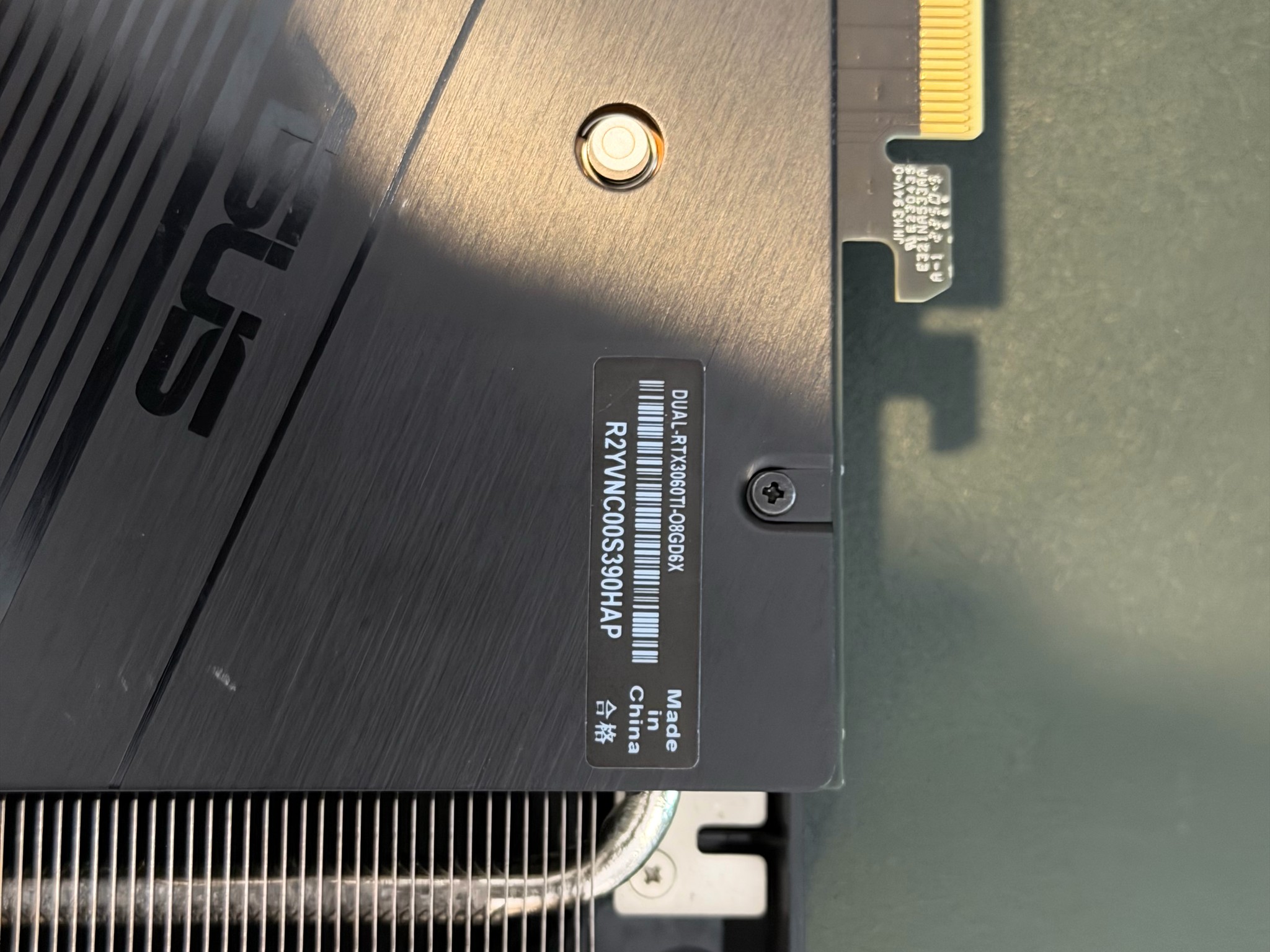 ASUS DUAL GeForce RTX 3060 Ti GDDR6X
