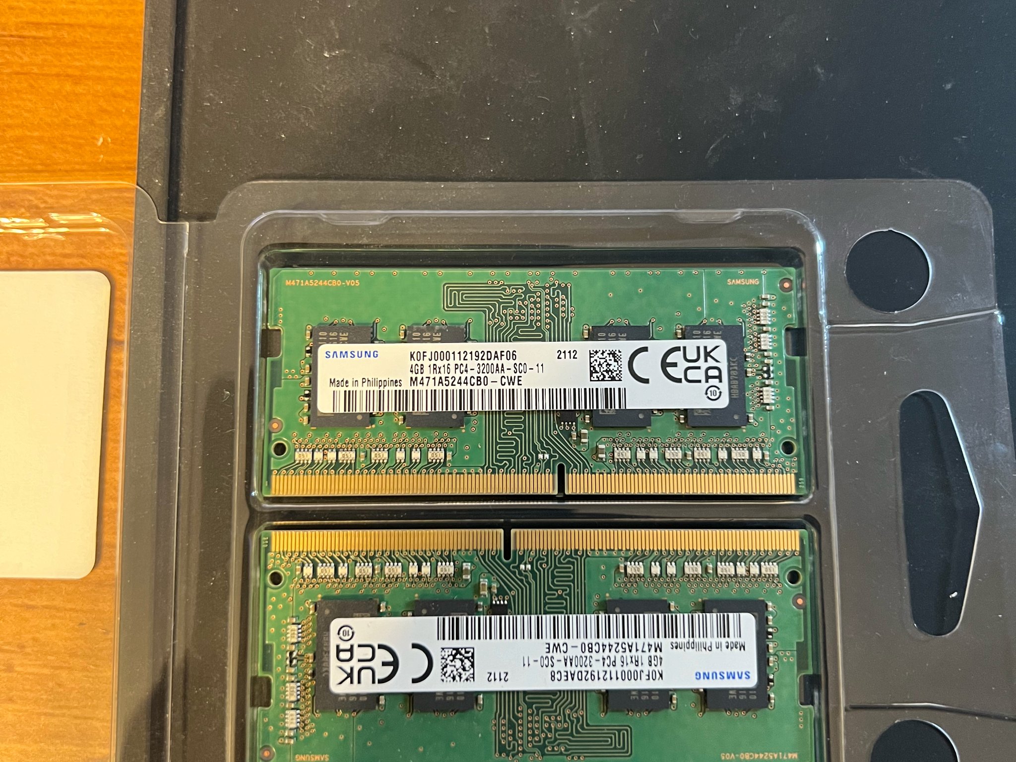 Samsung 8GB (2x4GB) DDR4 3200Mhz Laptop Memory