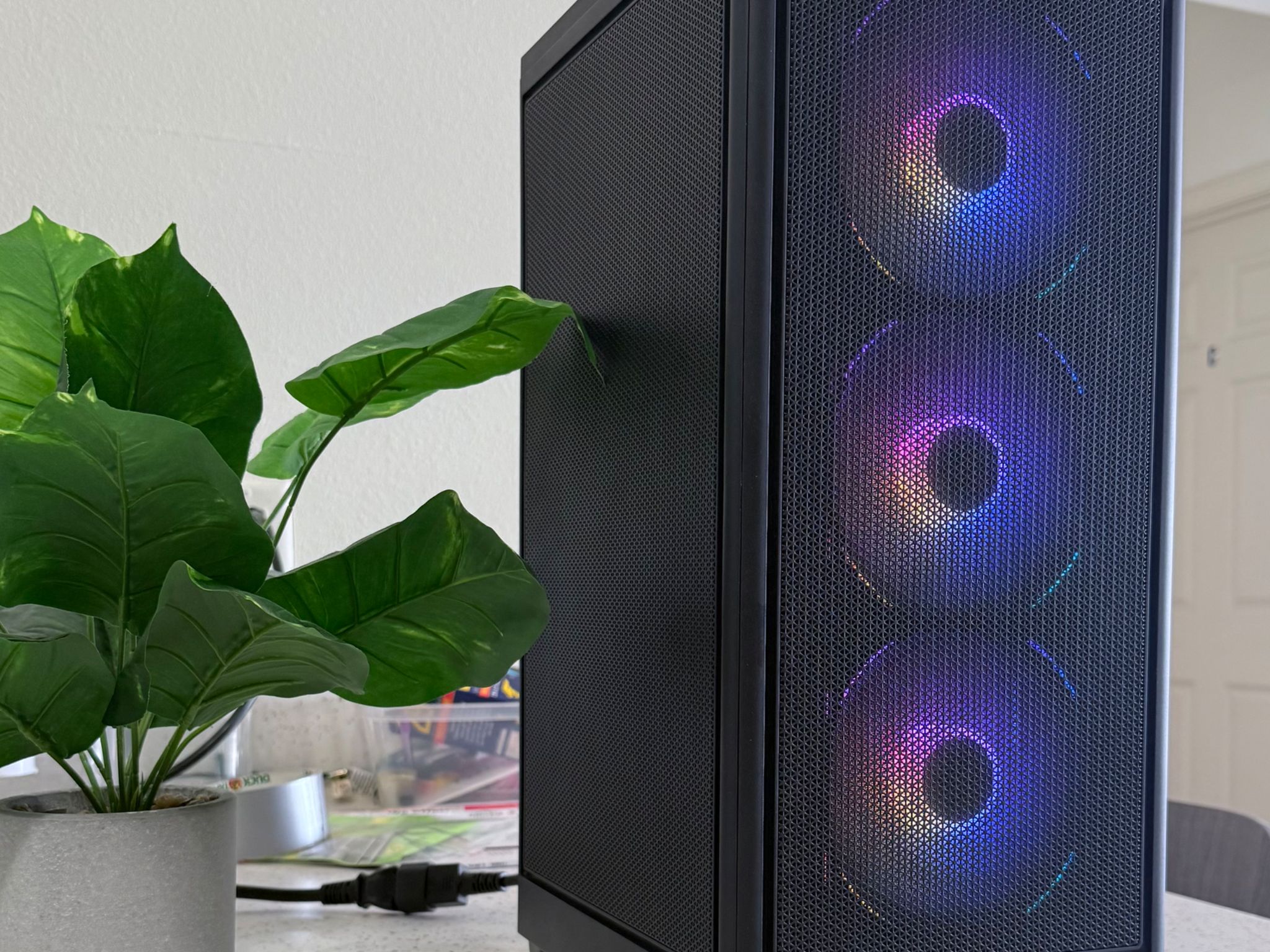 Black Opal VIII|Core Ultra 7 265K| 5070 Ti|32GB DDR5|2TB PCIE 5.0| Workstation SFF Gaming PC