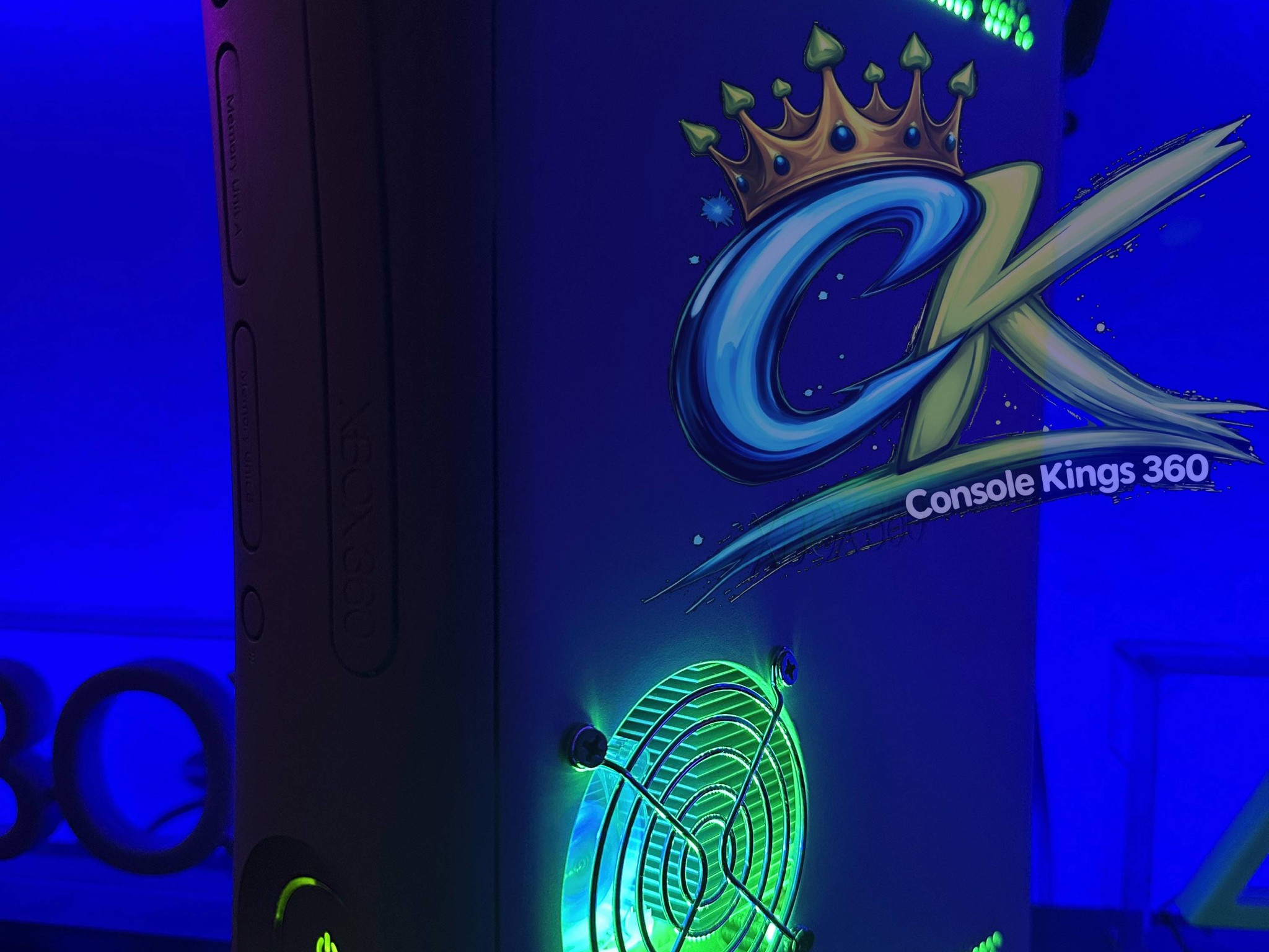 Xbox 360 - RGH3  - Custom LEDs