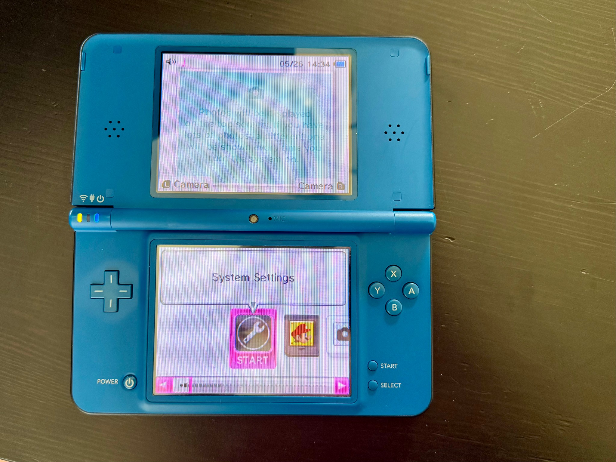 Nintendo DSi Blue Bundle + Charger + New Super Mario Bros DS | Cleaned & Tested