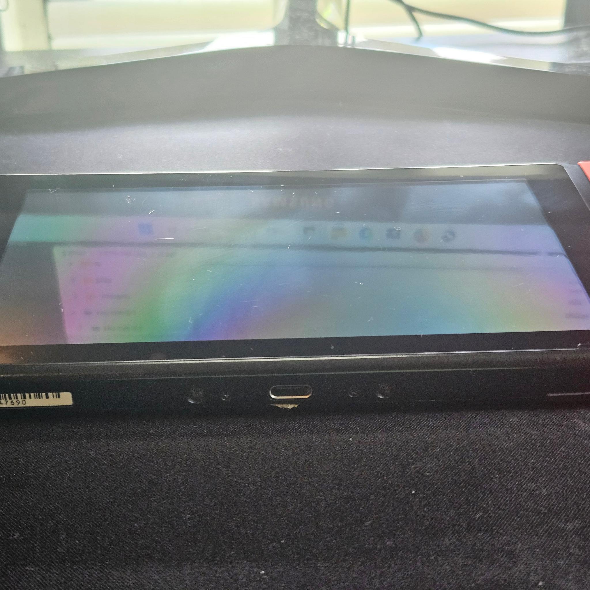Modded Switch with 128GB SD Card and Charger