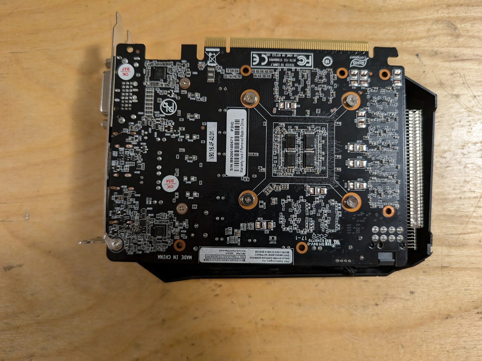 *PARTS* PNY Nvidia GTX 1660 Super 6GB