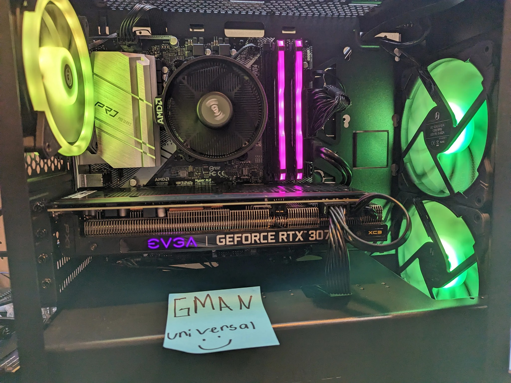 1440p Gaming pc|AMD Ryzen 5600G|RTX 3070 EVGA XC3 Ultra|16GB DDR4 3600MHz|