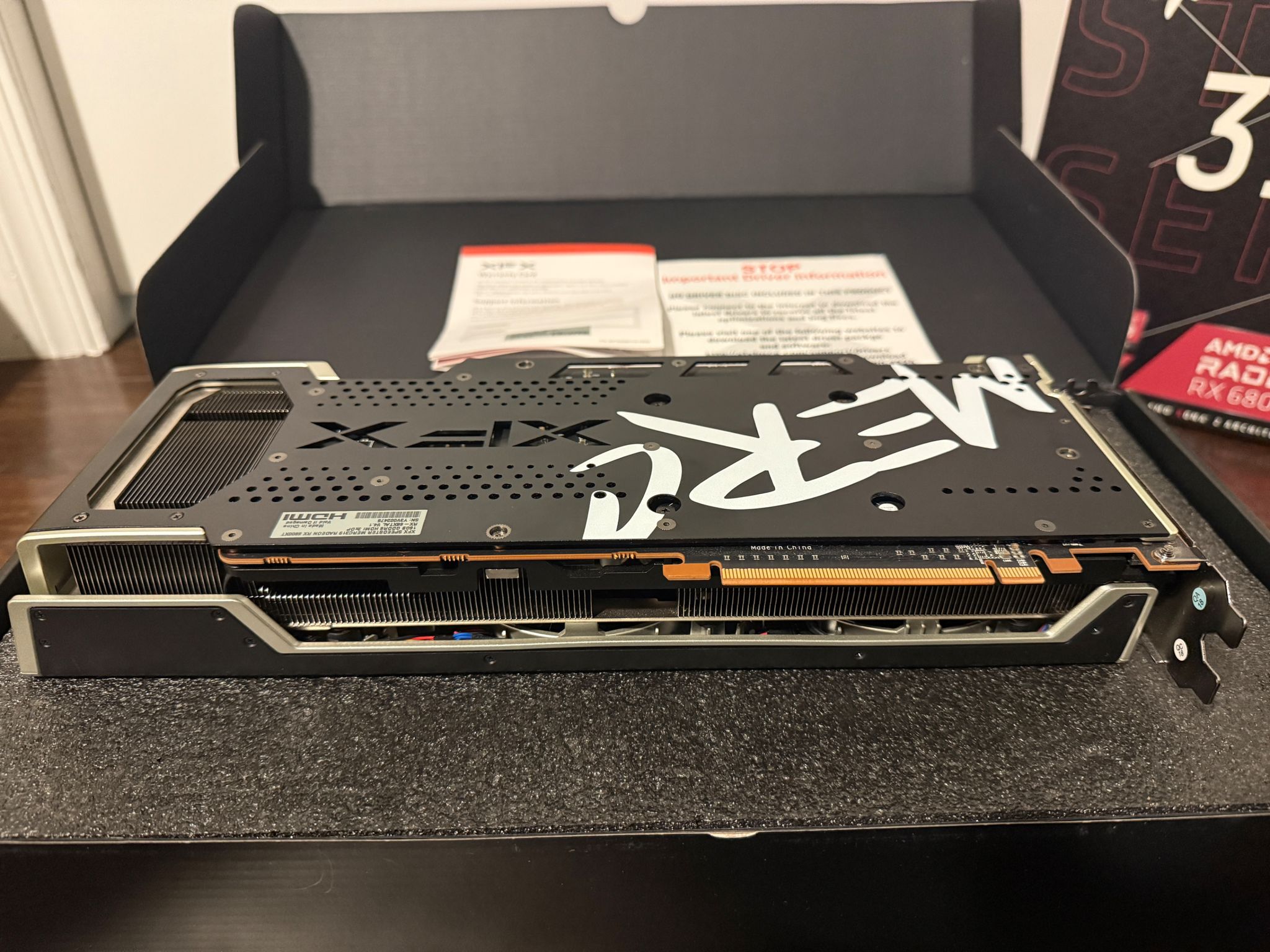 AMD Radeon RX 6800 XT 16 GB - EXCELLENT CONDITION - XFX Speedster MERC 319 CORE