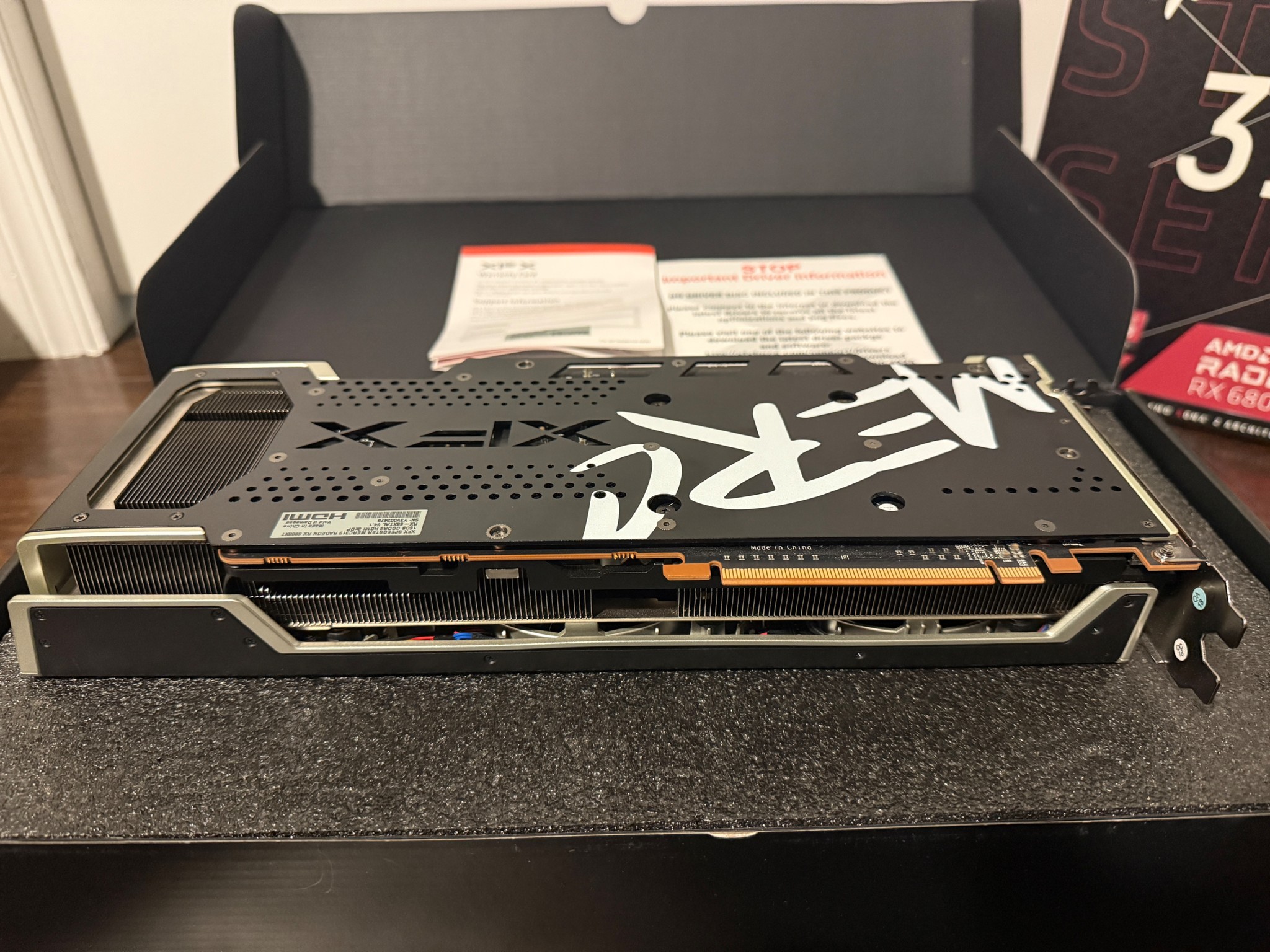 AMD Radeon RX 6800 XT 16 GB - EXCELLENT CONDITION - XFX Speedster MERC 319 CORE