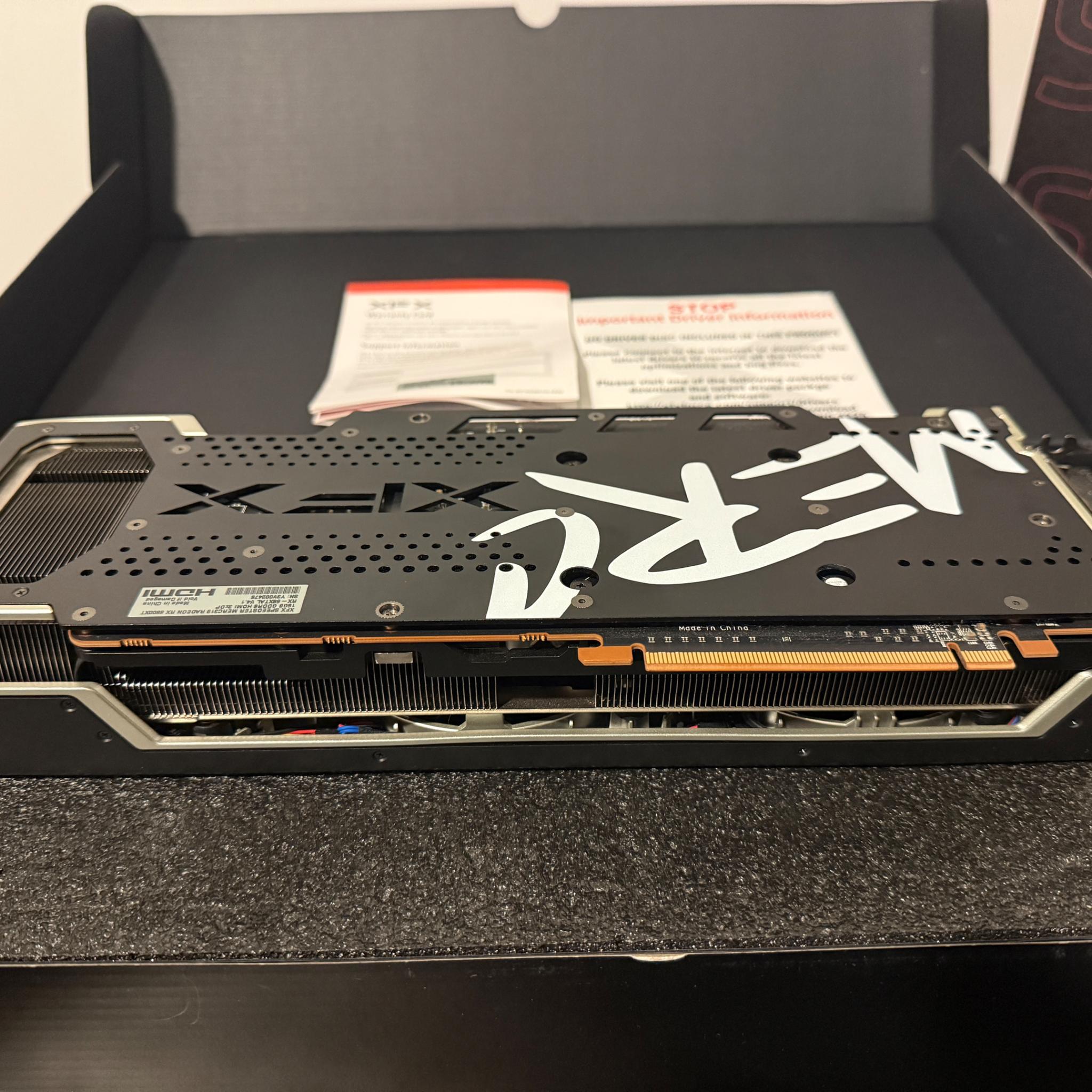 AMD Radeon RX 6800 XT 16 GB - EXCELLENT CONDITION - XFX Speedster MERC 319 CORE