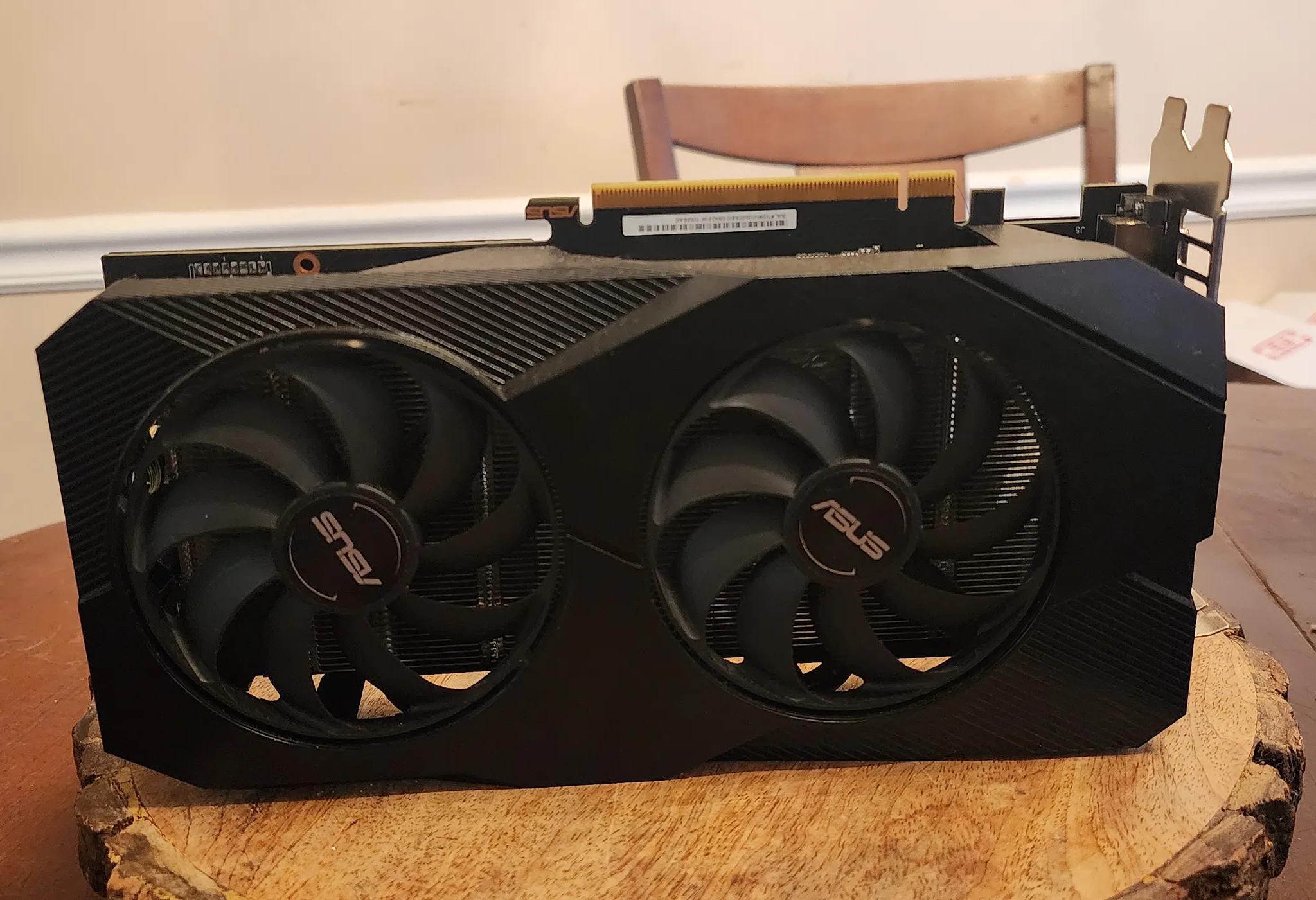 ASUS NVIDIA GeForce RTX 2060 Dual Evo Overclocked Dual-Fan 12GB GDDR6 PCIe 3.0 Graphics Card