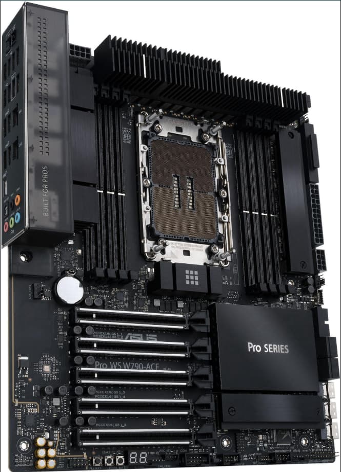 ASUS PRO WS W790-ACE Intel W790 LGA 4677 CEB DDR5 Workstation Motherboard
