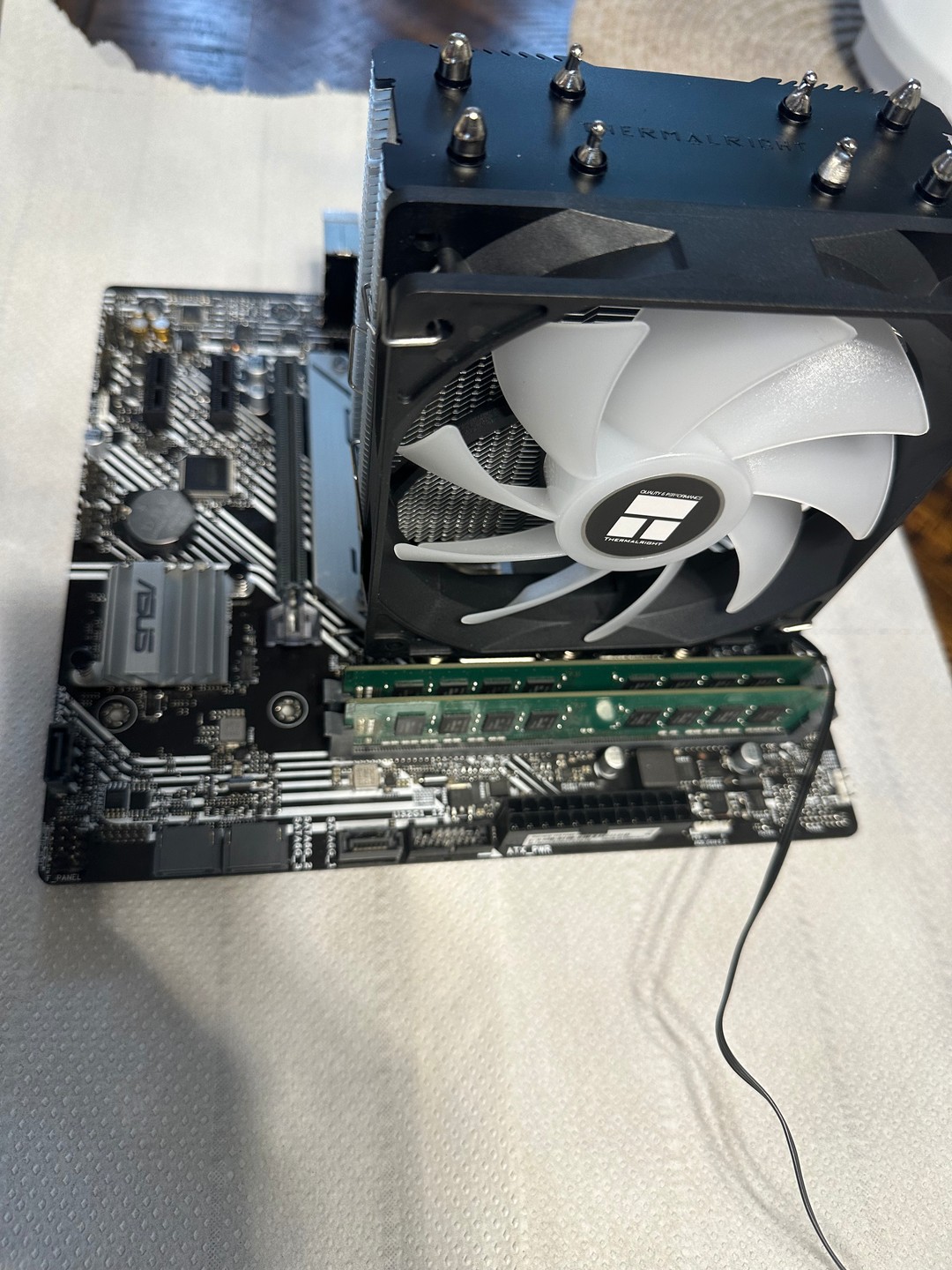 ASUS H510, CPU 10100f, MSI 1650 GPU,SSD, Case fans and RAM combo