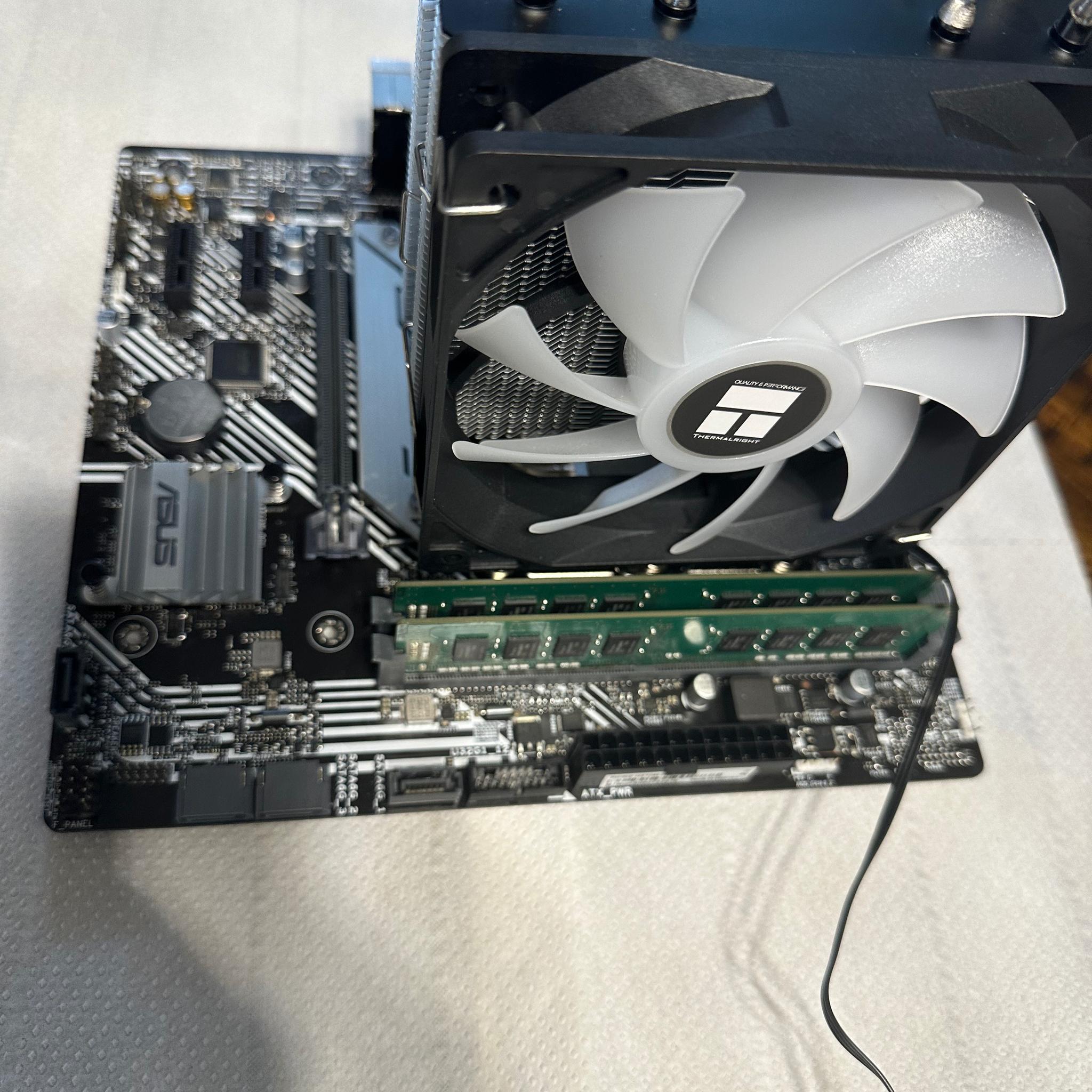 ASUS H510, CPU 10100f, MSI 1650 GPU,SSD, Case fans and RAM combo. PLEASE READ DESCRIPTION!!!