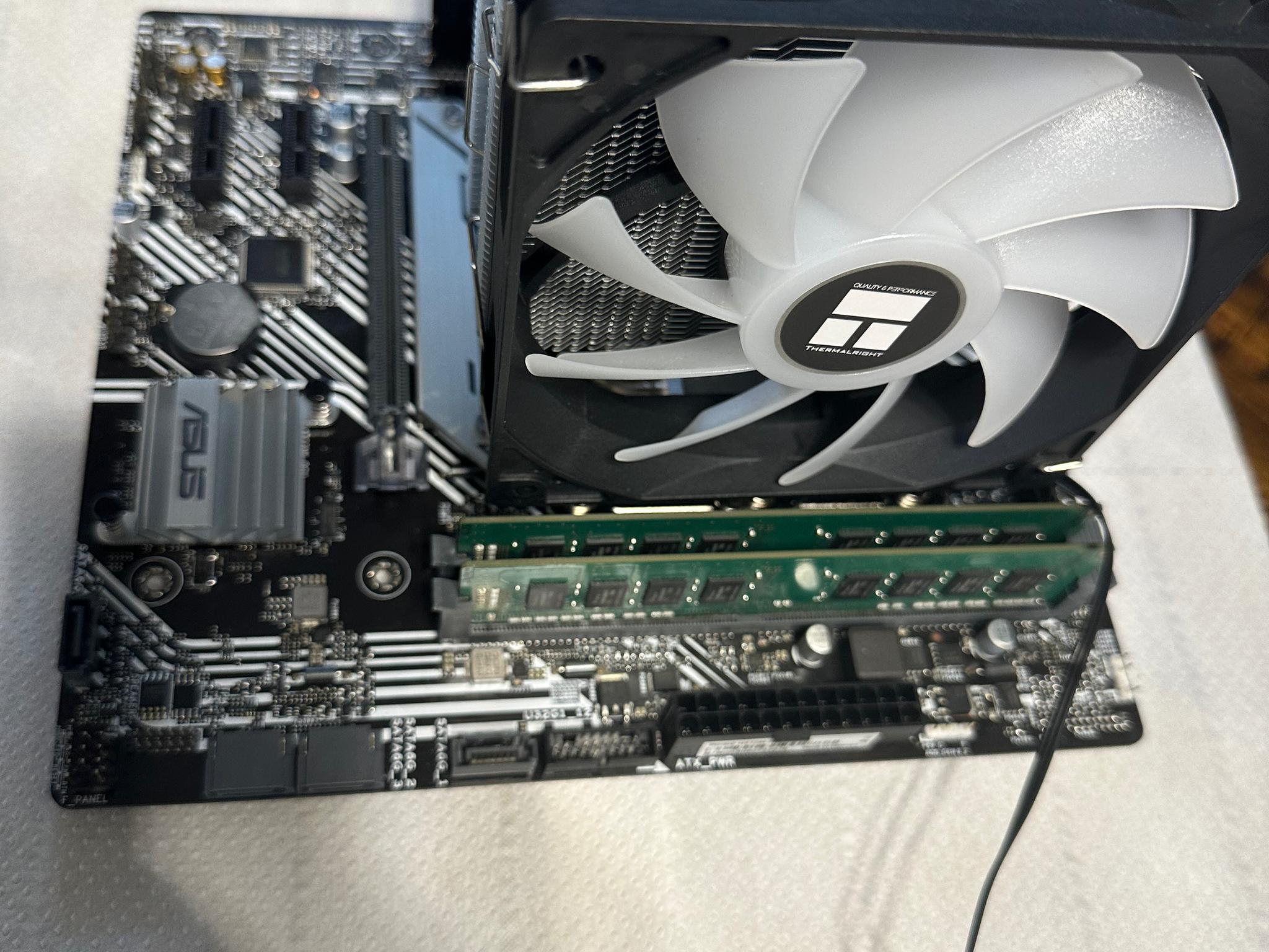 ASUS H510, CPU 10100f, MSI 1650 GPU,SSD, Case fans and RAM combo. PLEASE READ DESCRIPTION!!!