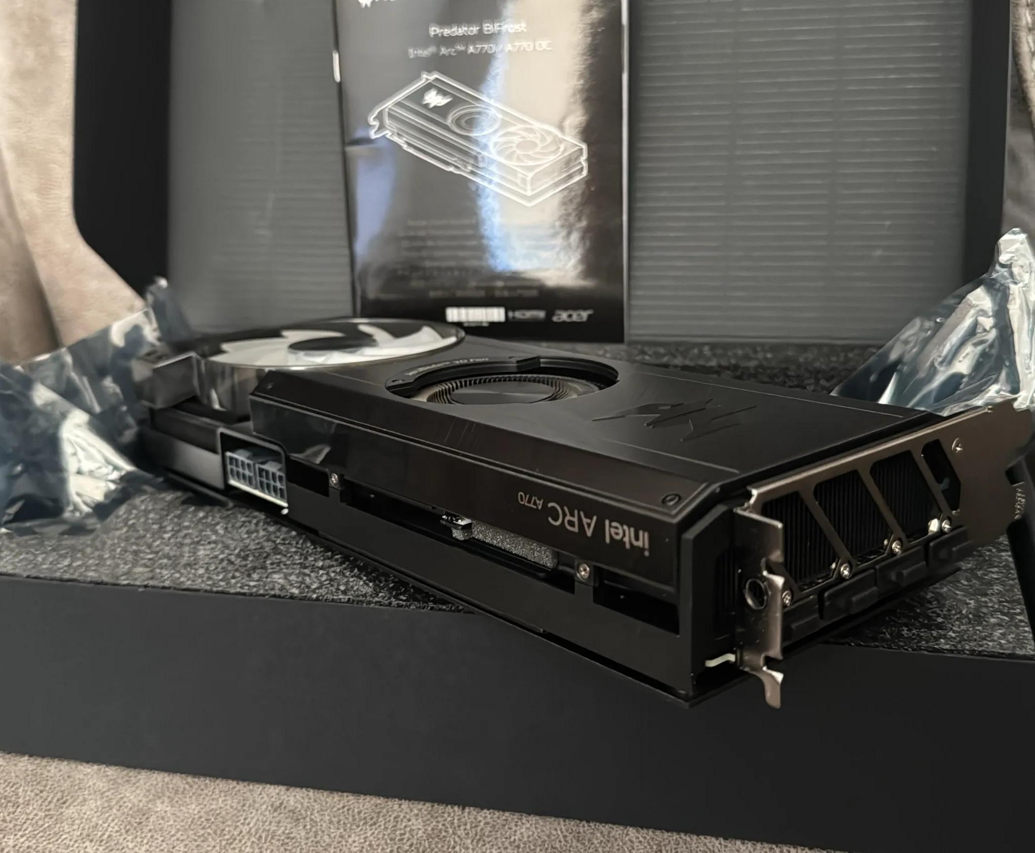 Intel ARC A770 16GB Acer Predator Bifrost