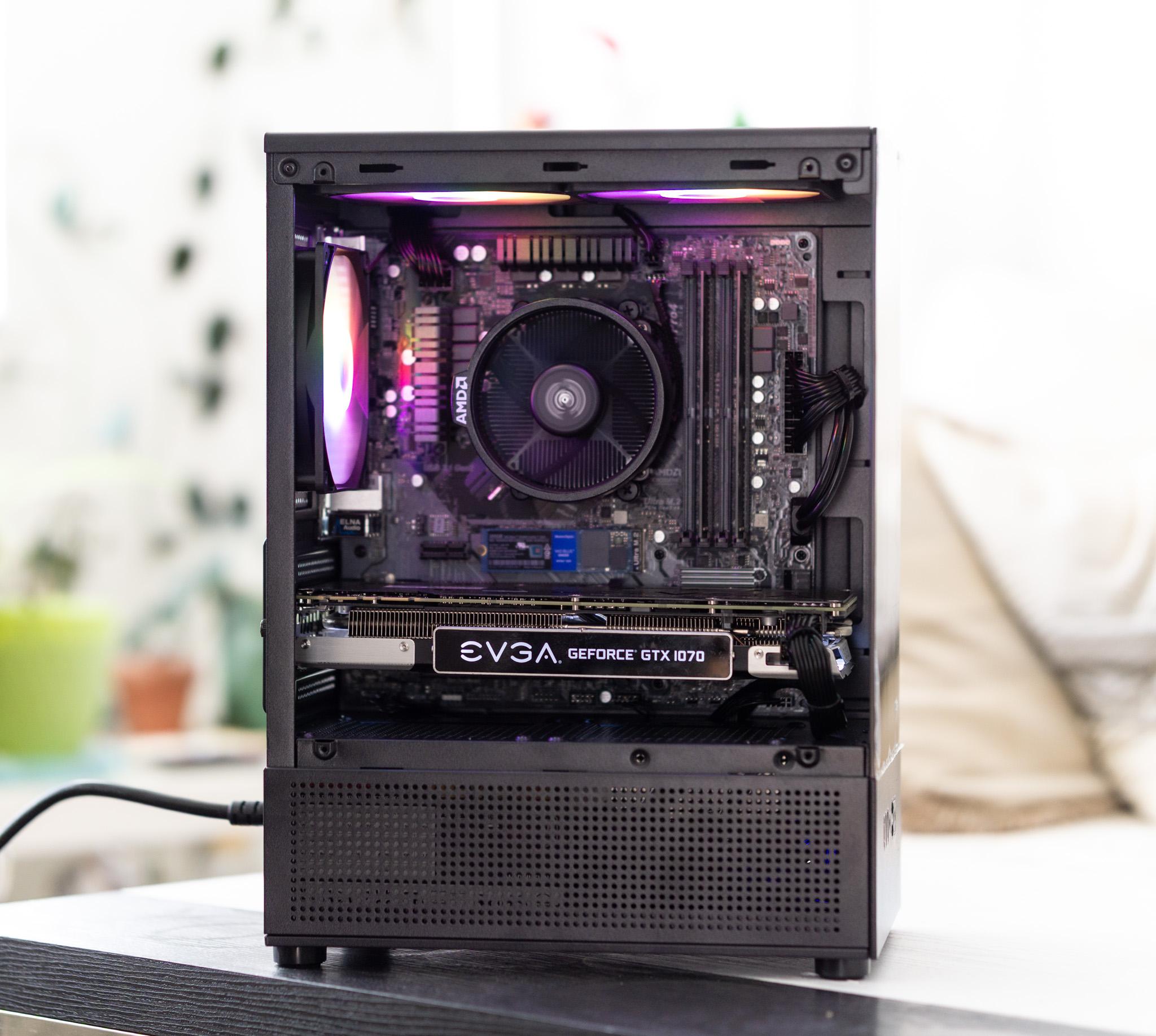 🎮 Affordable Entry-Level Gaming PC 🎮 | Ryzen 7 | Nvidia GTX 1070 | Win 11 | RGB | WiFi