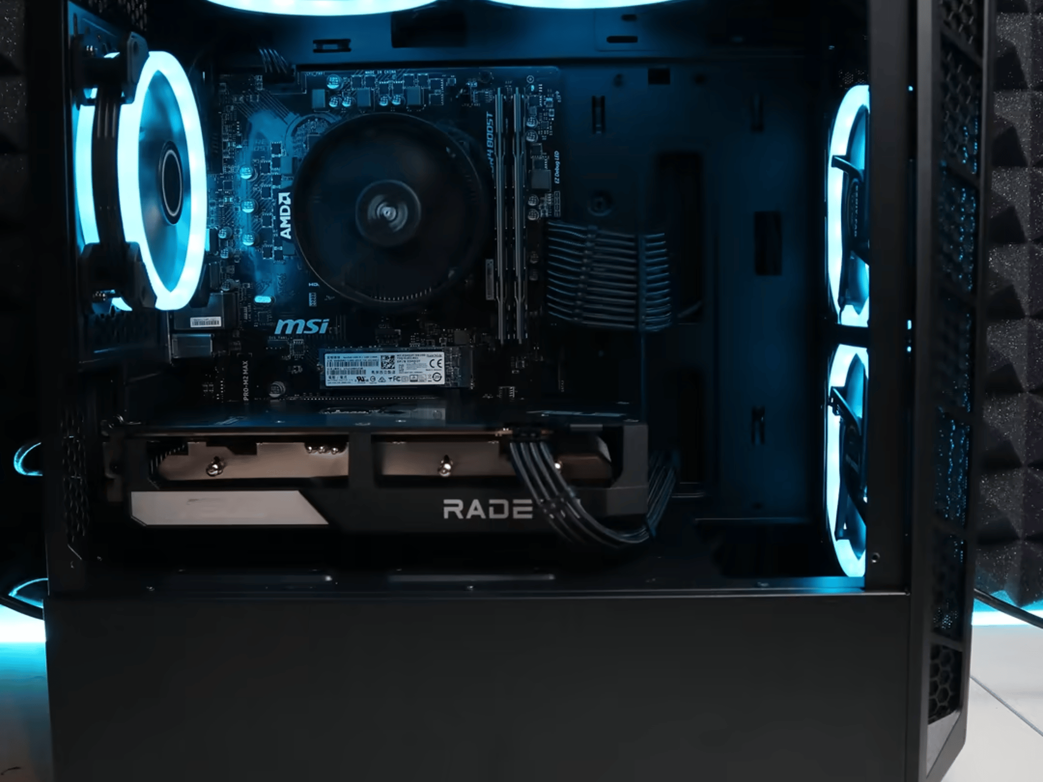 Prithee | Ryzen 7 1700/RX 6600 Gaming PC FREE SHIPPING