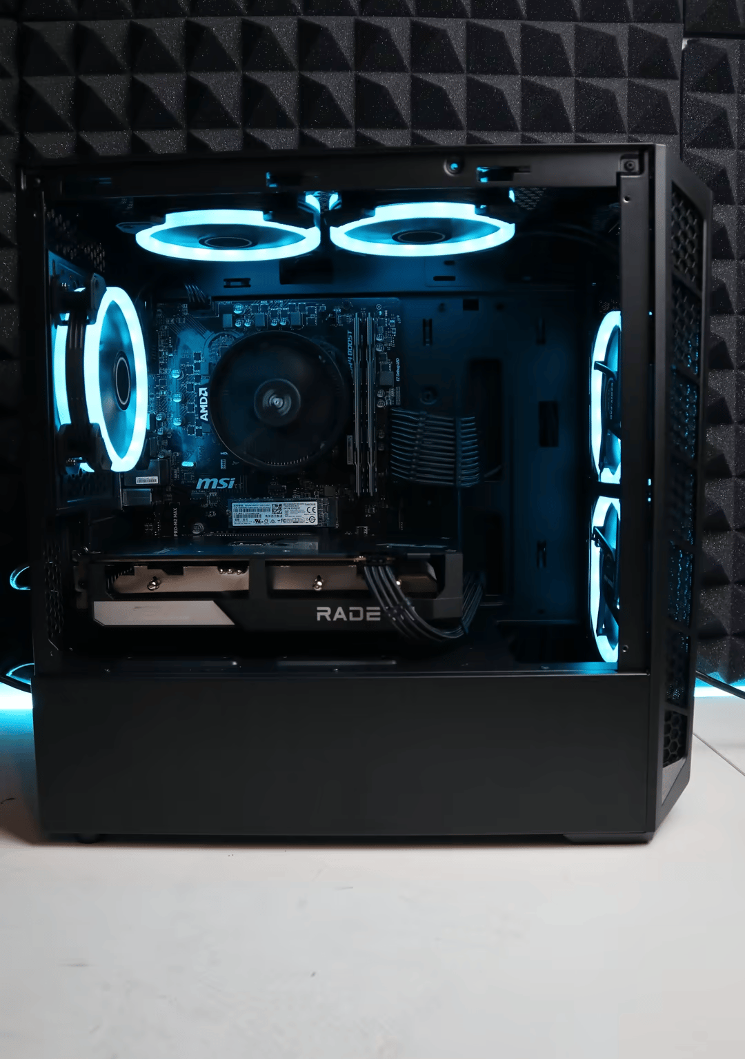 Prithee | Ryzen 7 1700/RX 6600 Gaming PC FREE SHIPPING