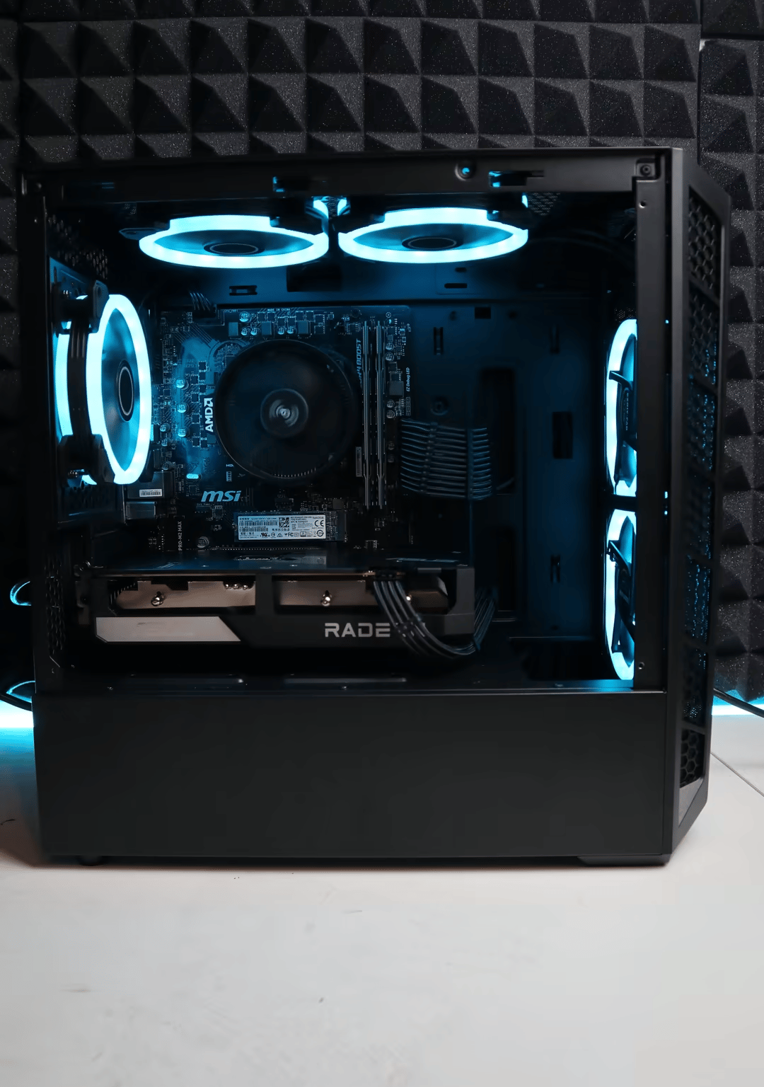 Prithee | Ryzen 7 1700/RX 6600 Gaming PC FREE SHIPPING