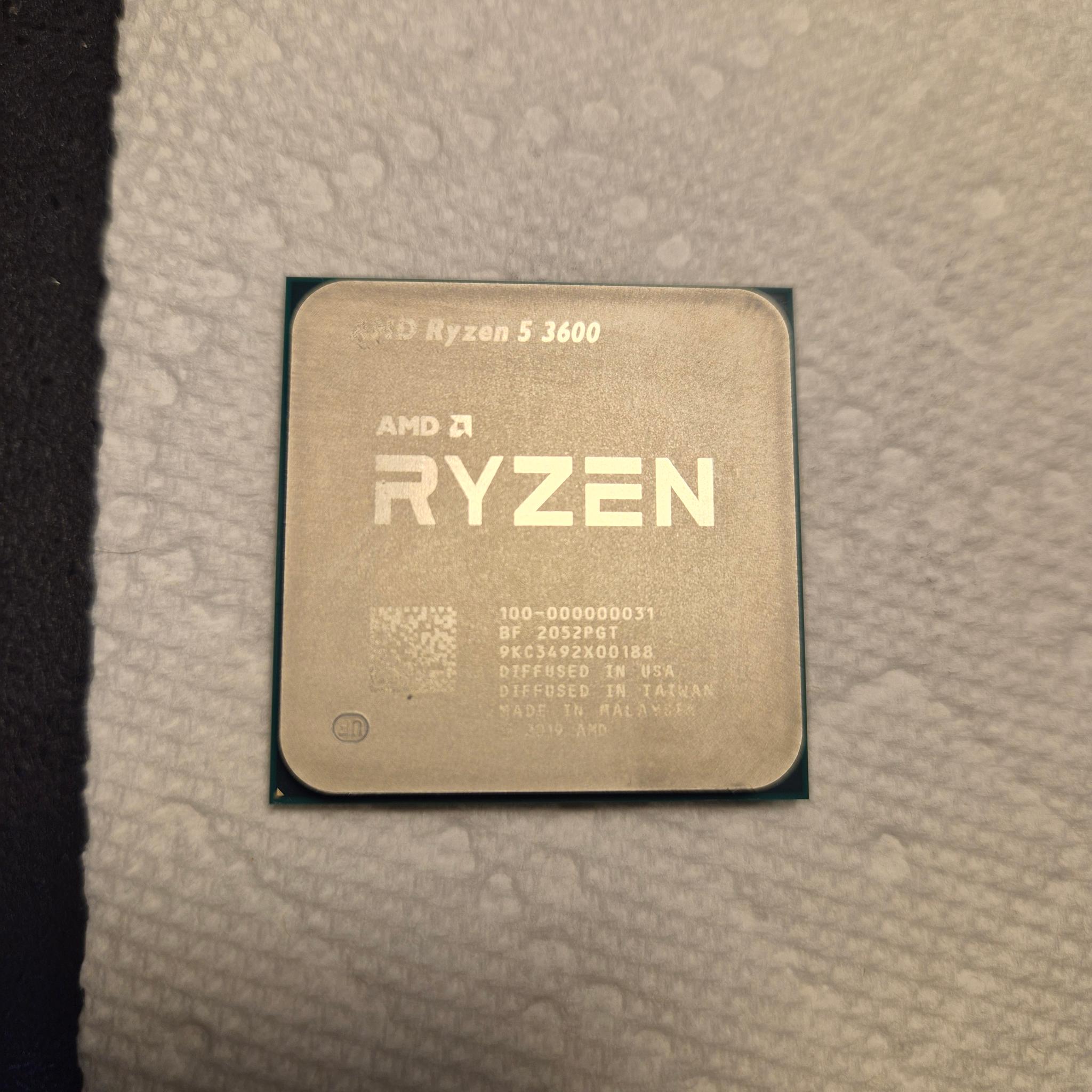 ASRock B450M matx, R5 3600, Cpu fan