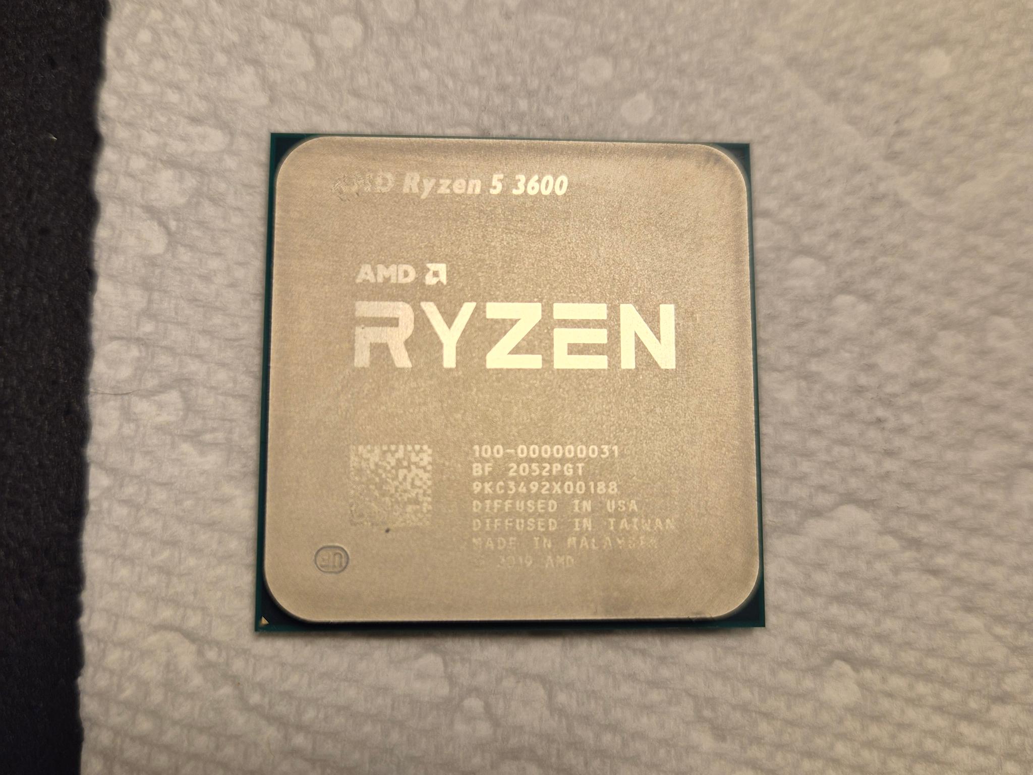ASRock B450M matx, R5 3600, Cpu fan