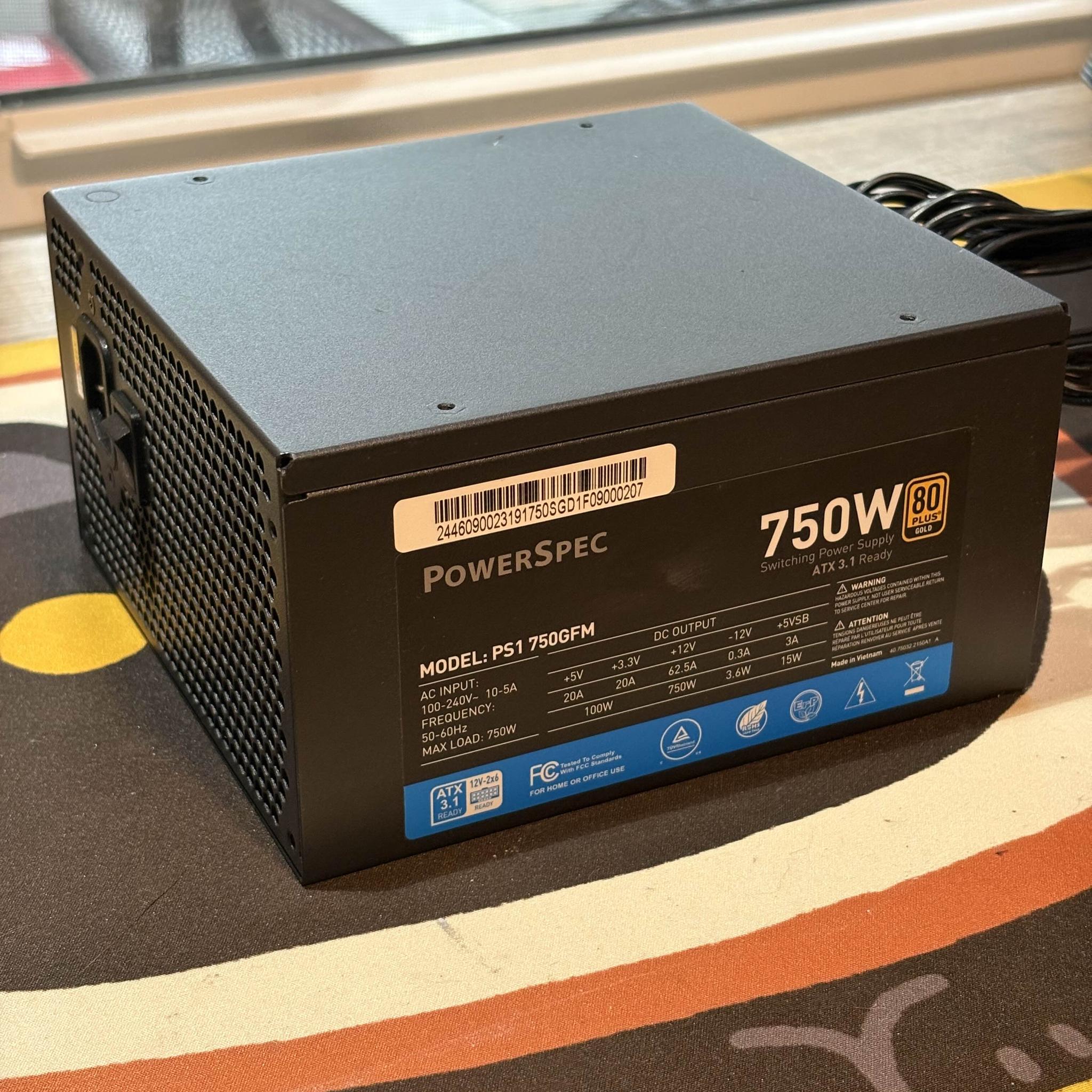 Powerspec 750W Gold Fully Modular