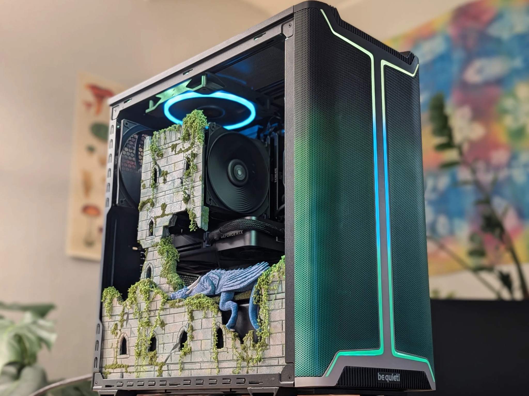 30 dB Load 🐉 Where Dragons Rest | RTX 5070 FE | Ryzen 7600X3D | Silent Build | 32GB DDR5 | 2TB NVMe