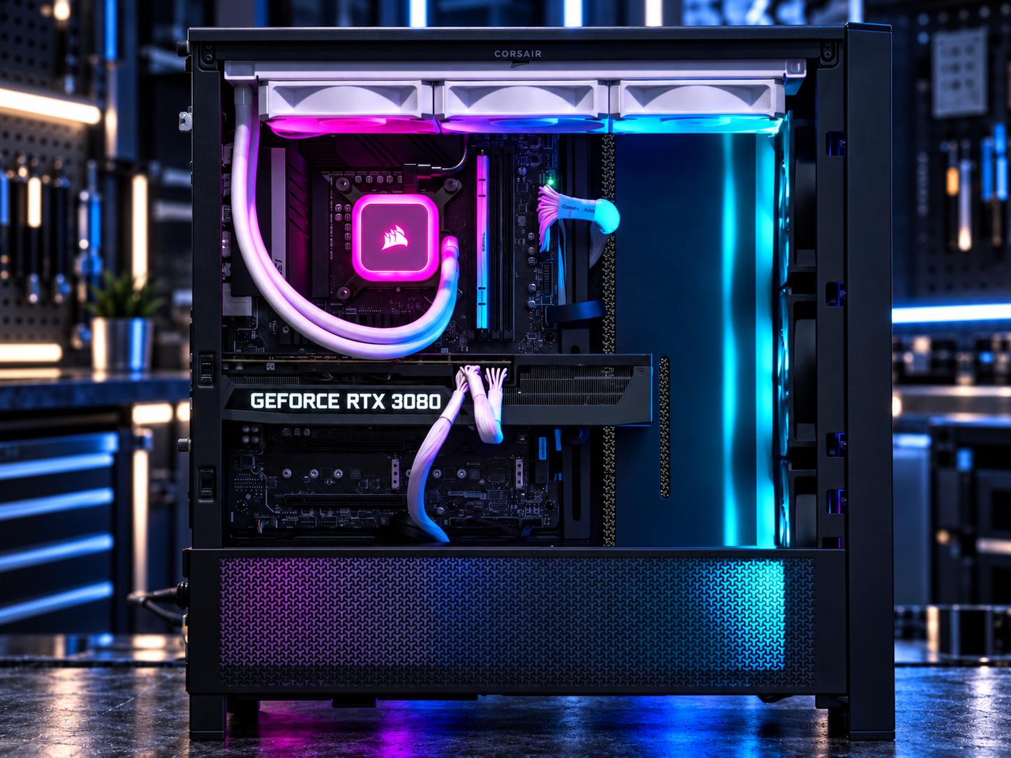 I9 12900K/ RTX 3080/ 32GB DDR5 Gaming PC Computer