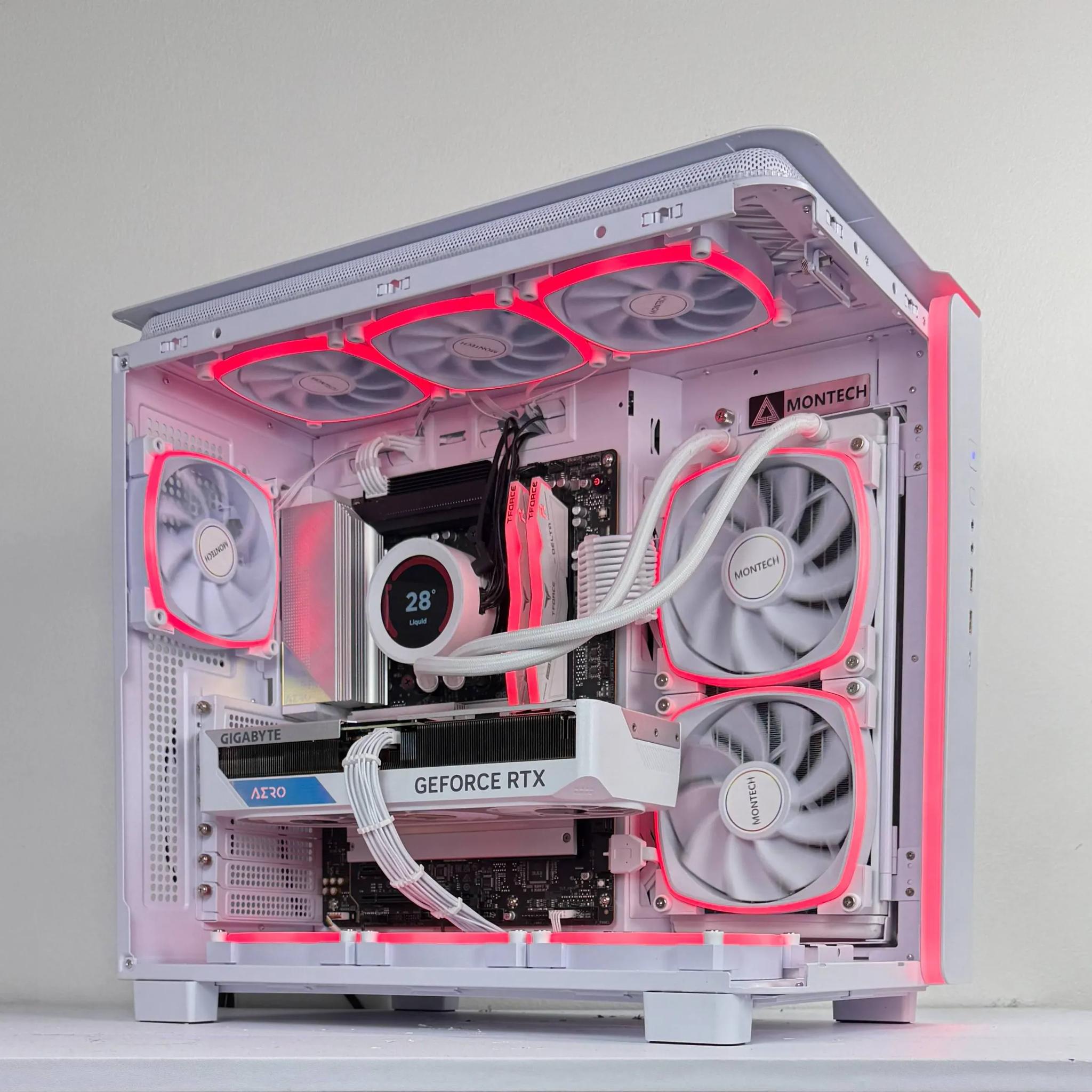 🌨 Blizzard 🌨  | 4k Streaming PC | Ryzen 7 7800X3D | Gigabyte RTX 4070 Ti | 32GB DDR5 6000MHz