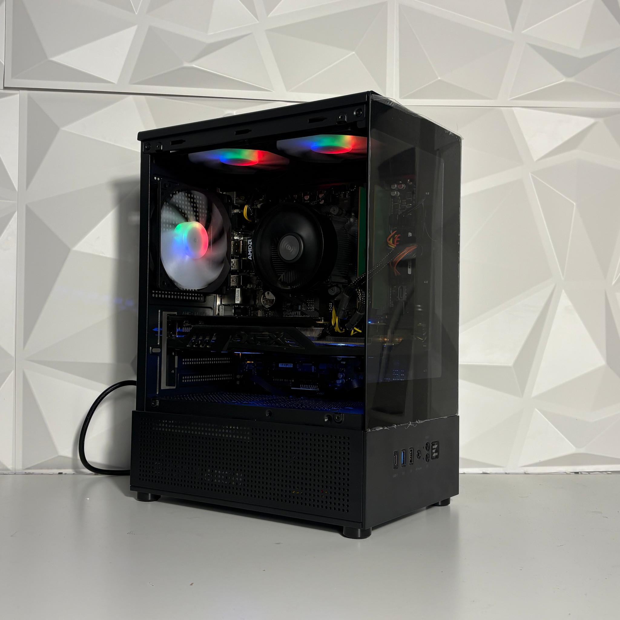 Crimson Valley Lite - AMD Ryzen 5 2400G, RX 580 8GB, 16GB DDR4, 500GB SSD